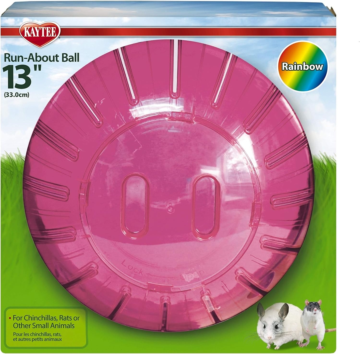 image:imageKaytee 115 Clear RunAbout Exercise Ball for Hamster amp Gerbil PetsAssorted