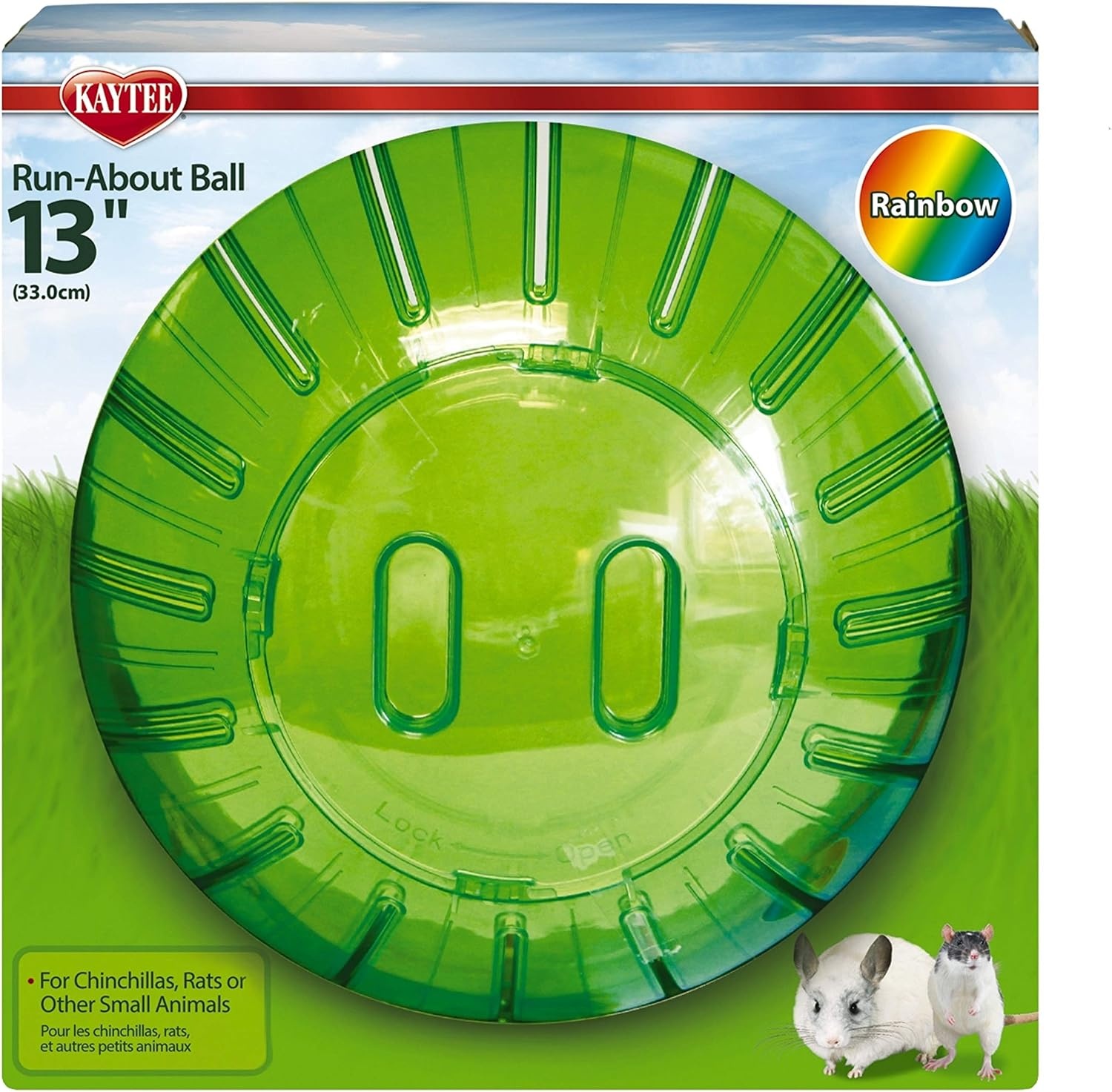 image:imageKaytee 115 Clear RunAbout Exercise Ball for Hamster amp Gerbil PetsAssorted