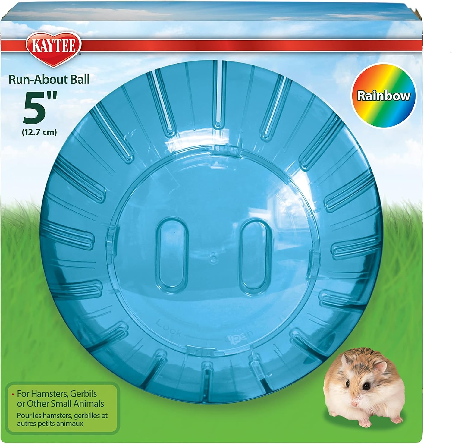 image:imageKaytee 115 Clear RunAbout Exercise Ball for Hamster amp Gerbil PetsAssorted