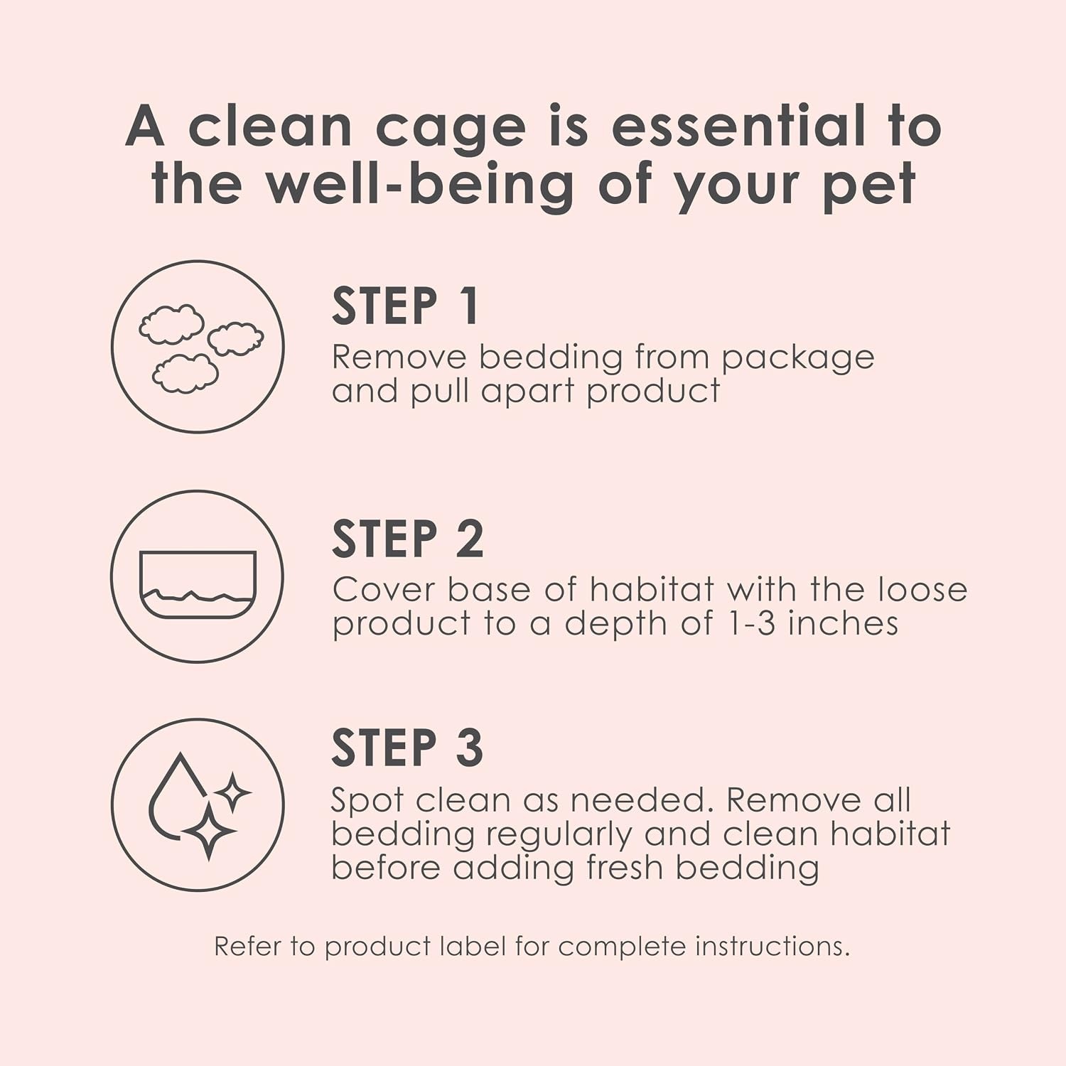image:imageKaytee Clean amp Cozy Colors Small Animal Bedding with Extreme Odor Control Kaleidoscope 492 LitersKaleidoscope