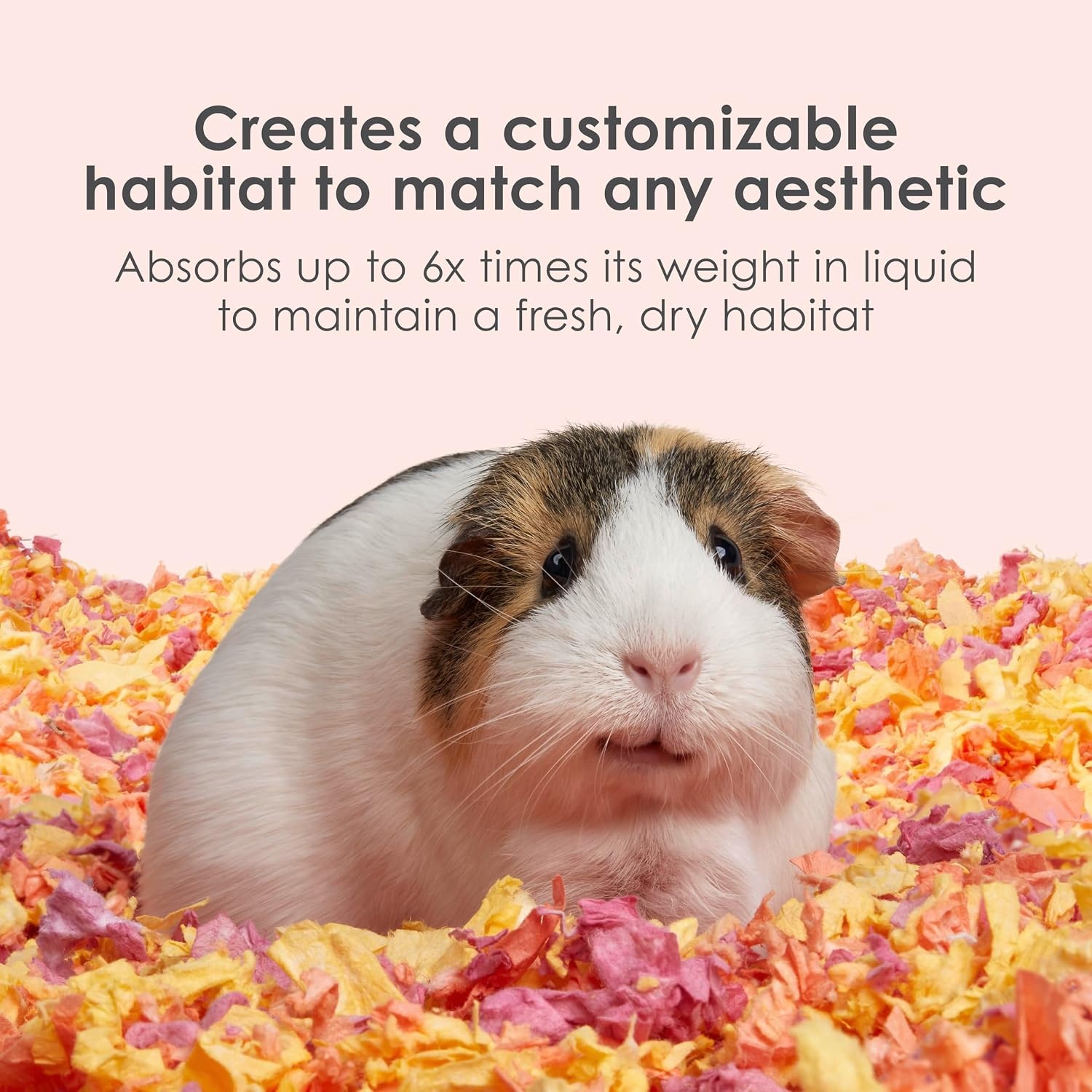 image:imageKaytee Clean amp Cozy Colors Small Animal Bedding with Extreme Odor Control Kaleidoscope 492 LitersSunset