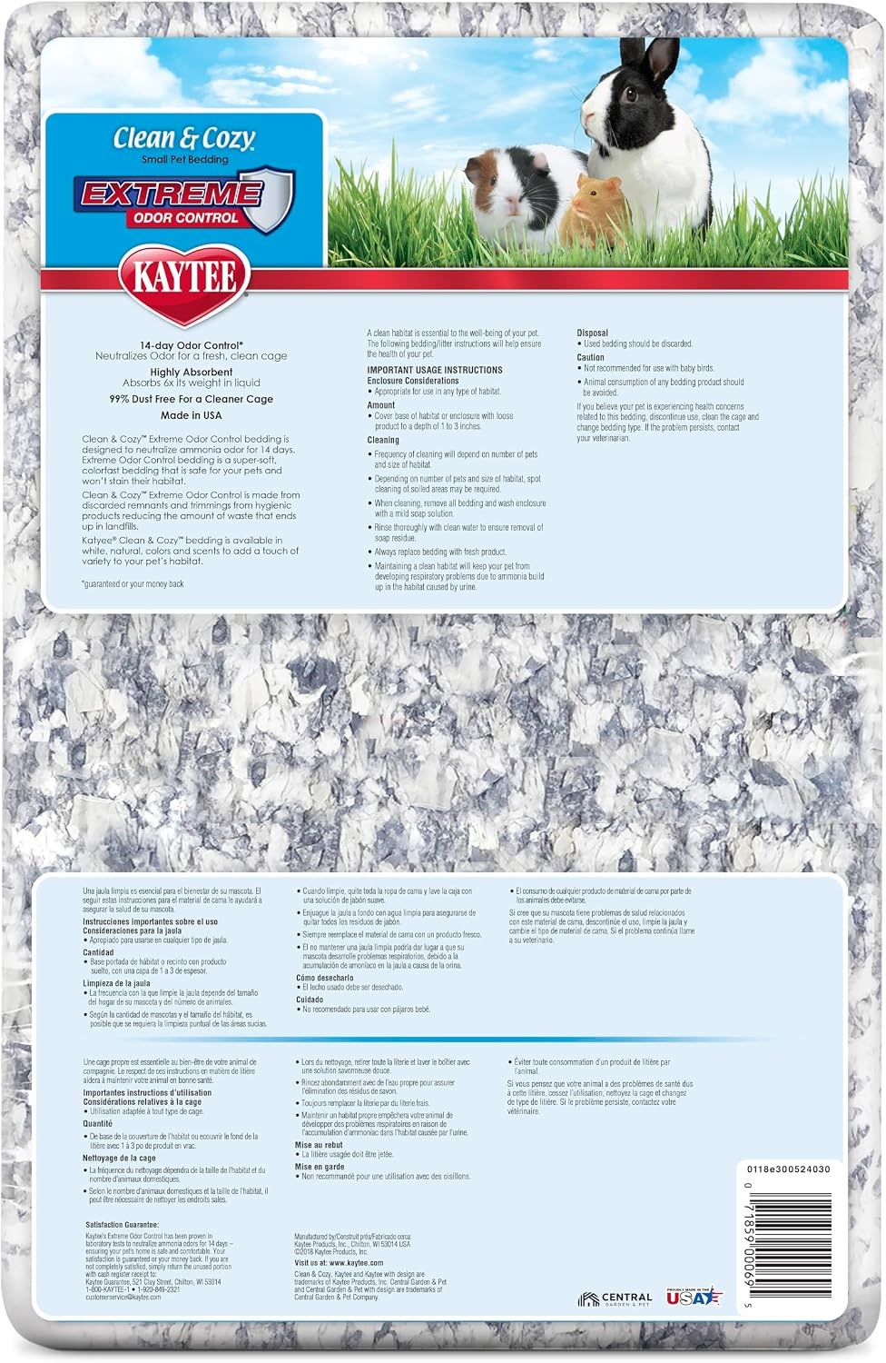 image:imageKaytee Clean amp Cozy Extreme Odor Control Hamster Bedding 130 Liters40 Liters