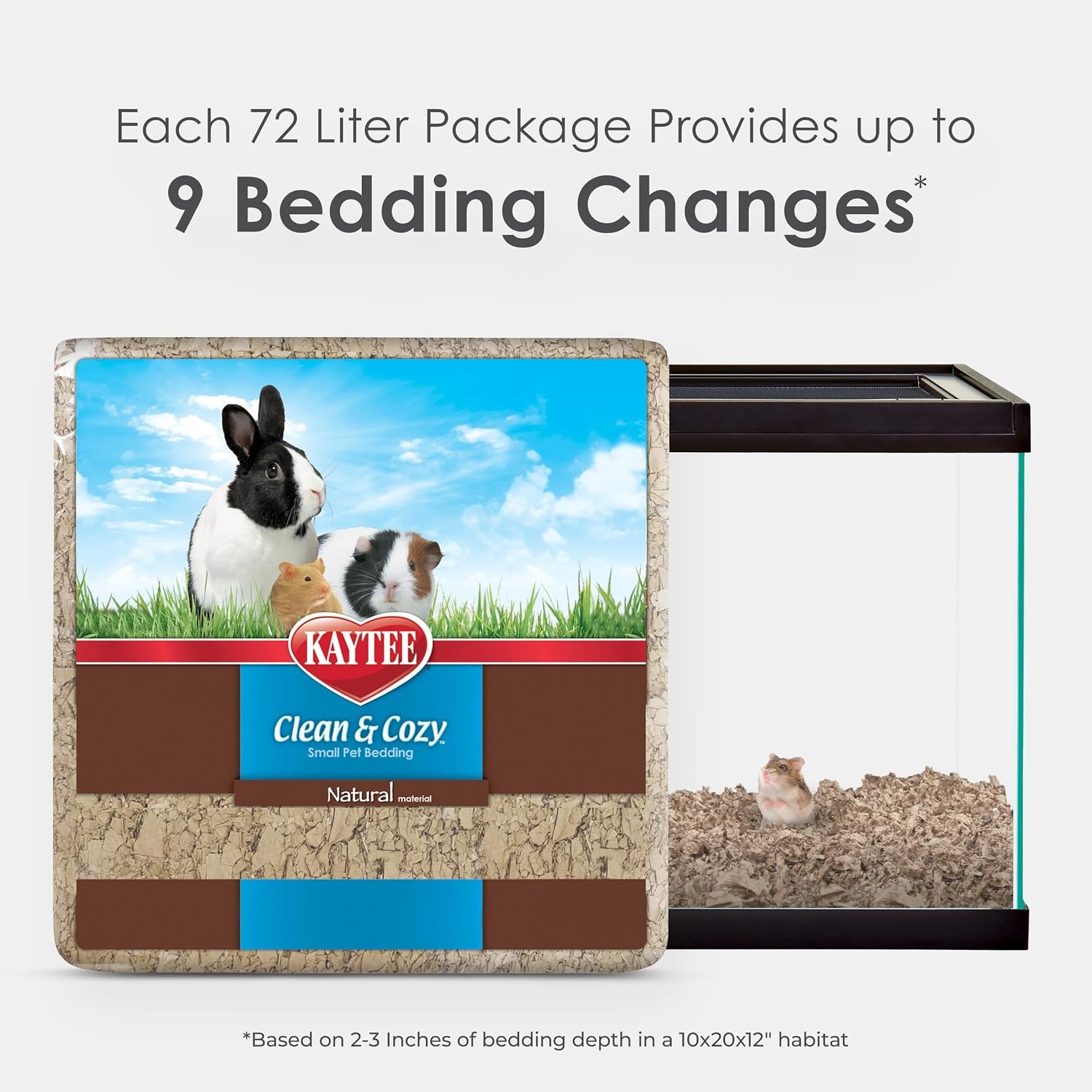 image:imageKaytee Clean amp Cozy Natural Paper Bedding 72 Liter72 Liter