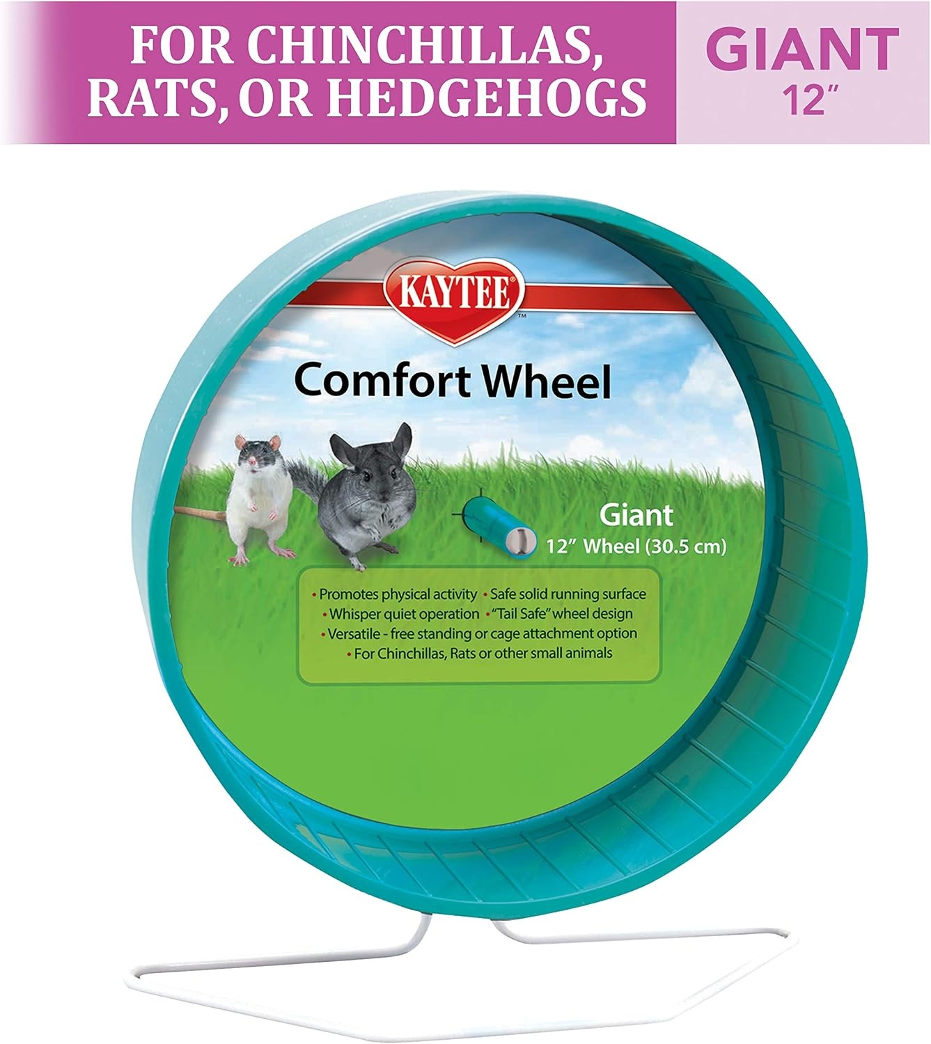 image:imageKaytee Comfort Wheel Large 85 Inches Hamster WheelColor May Vary