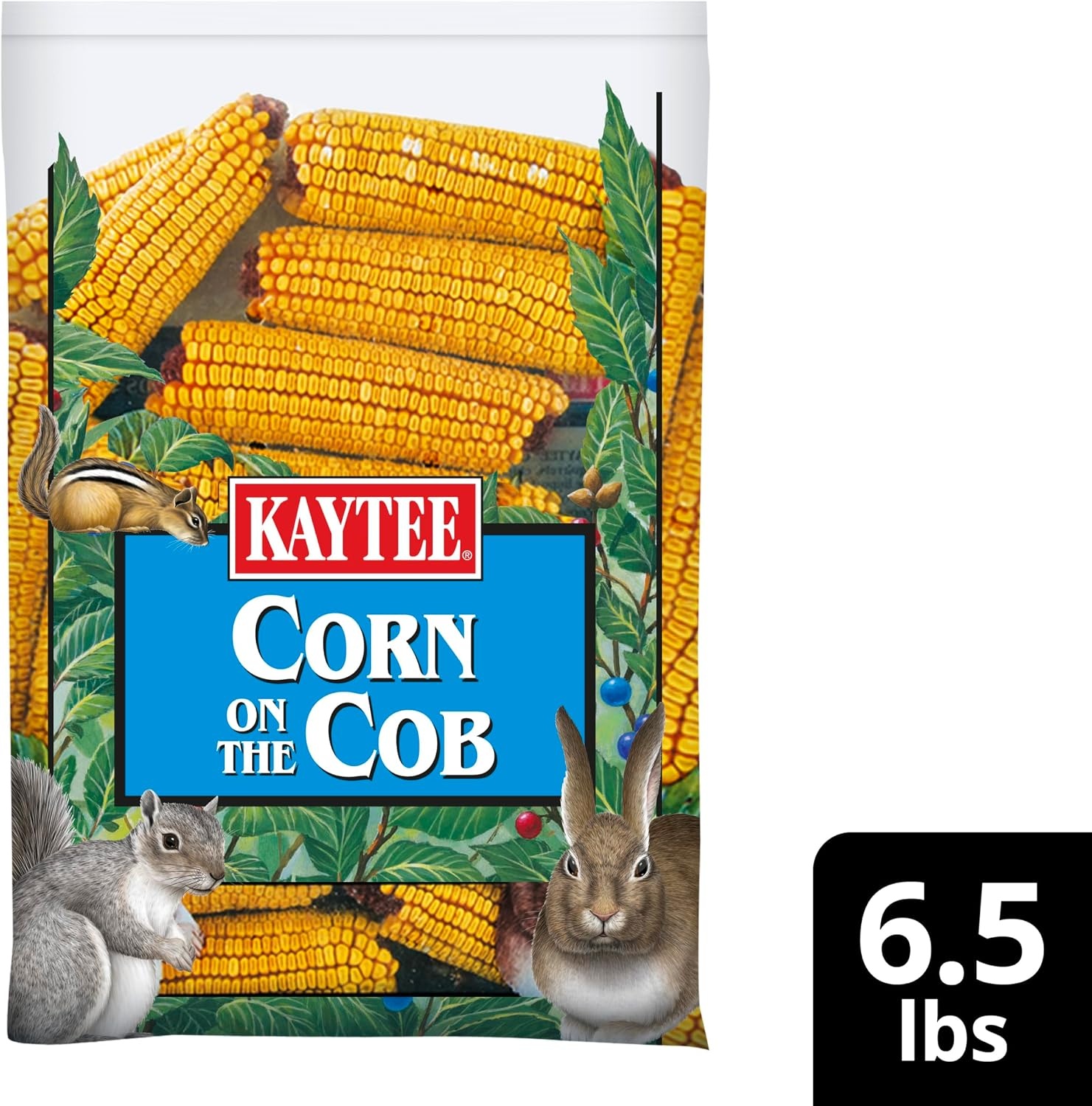 image:imageKaytee Corn on the Cob for Wildlife Feeding Squirrels amp Deer 65 lb65 Pound Pack of 1