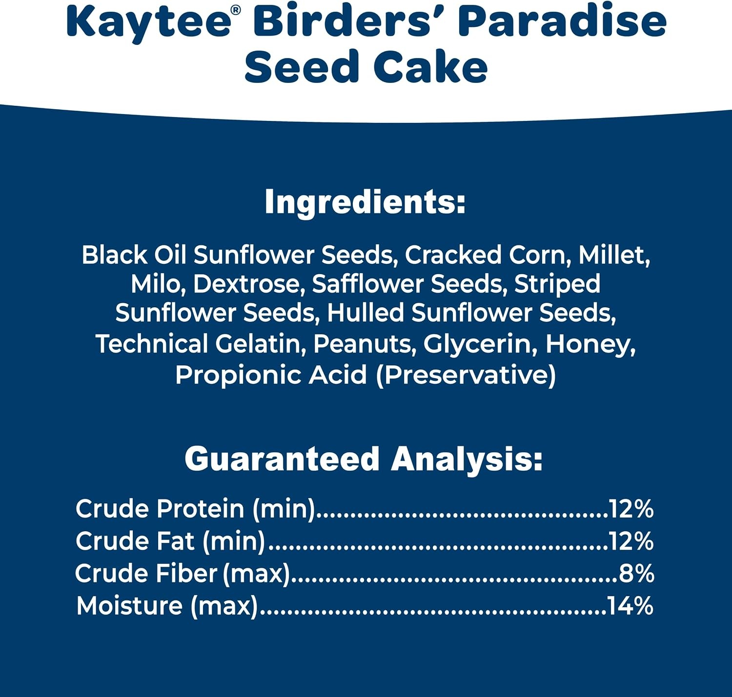 image:imageKaytee CornaPlenty Seed Cake Food for Wild Squirrels Chipmunks Rabbits amp Other Backyard Wildlife 25 Pounds 4 CountBirders Paradise 4 Count