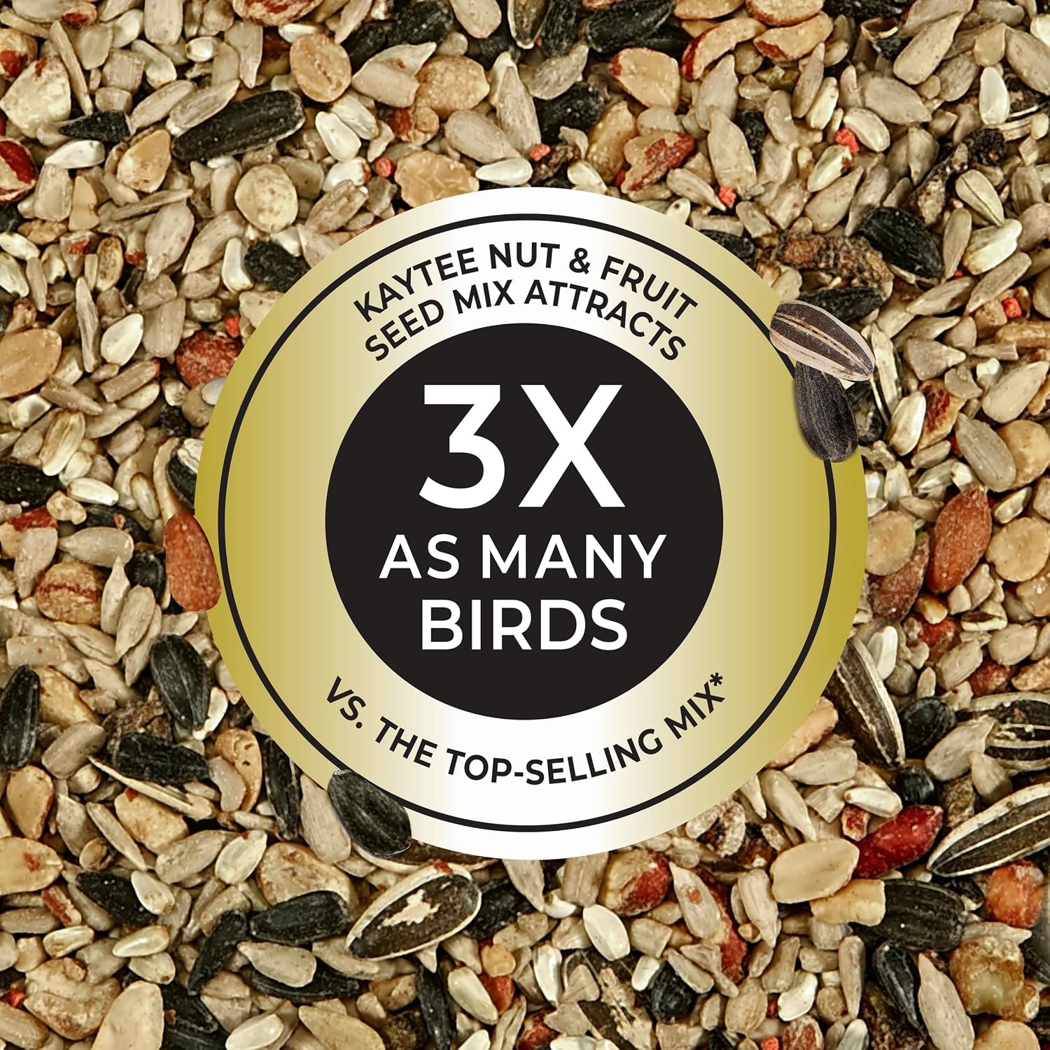 image:imageKaytee CornaPlenty Seed Cake Food for Wild Squirrels Chipmunks Rabbits amp Other Backyard Wildlife 25 Pounds 4 CountNut and Fruit 4 Count