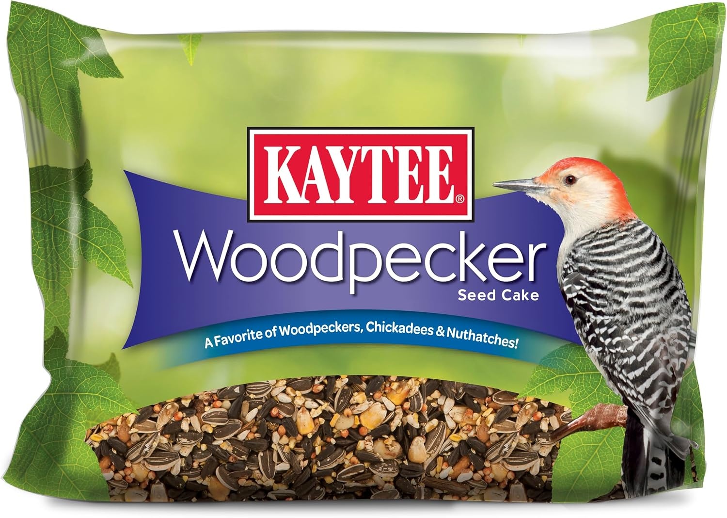 image:imageKaytee CornaPlenty Seed Cake Food for Wild Squirrels Chipmunks Rabbits amp Other Backyard Wildlife 25 Pounds 4 CountWoodpecker 4 Count