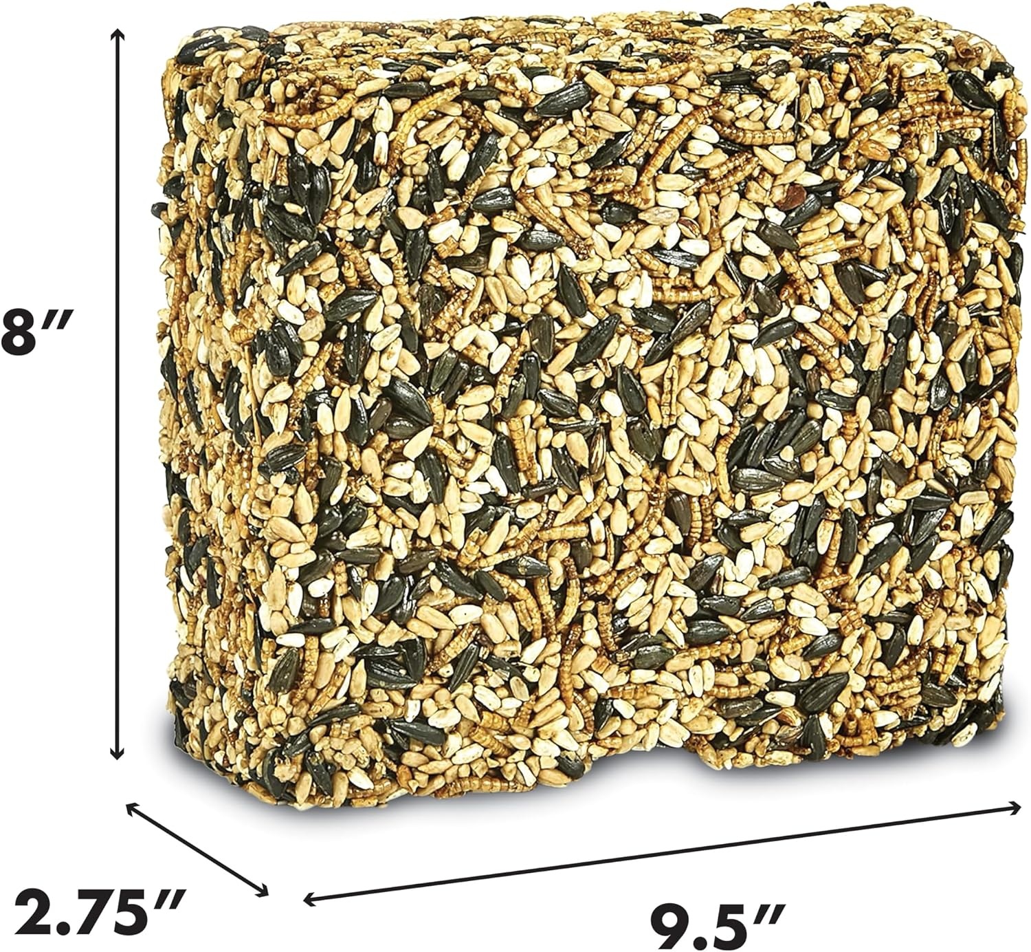 image:imageKaytee CornaPlenty Seed Cake Food for Wild Squirrels Chipmunks Rabbits amp Other Backyard Wildlife 25 Pounds14 Pound Pack of 1