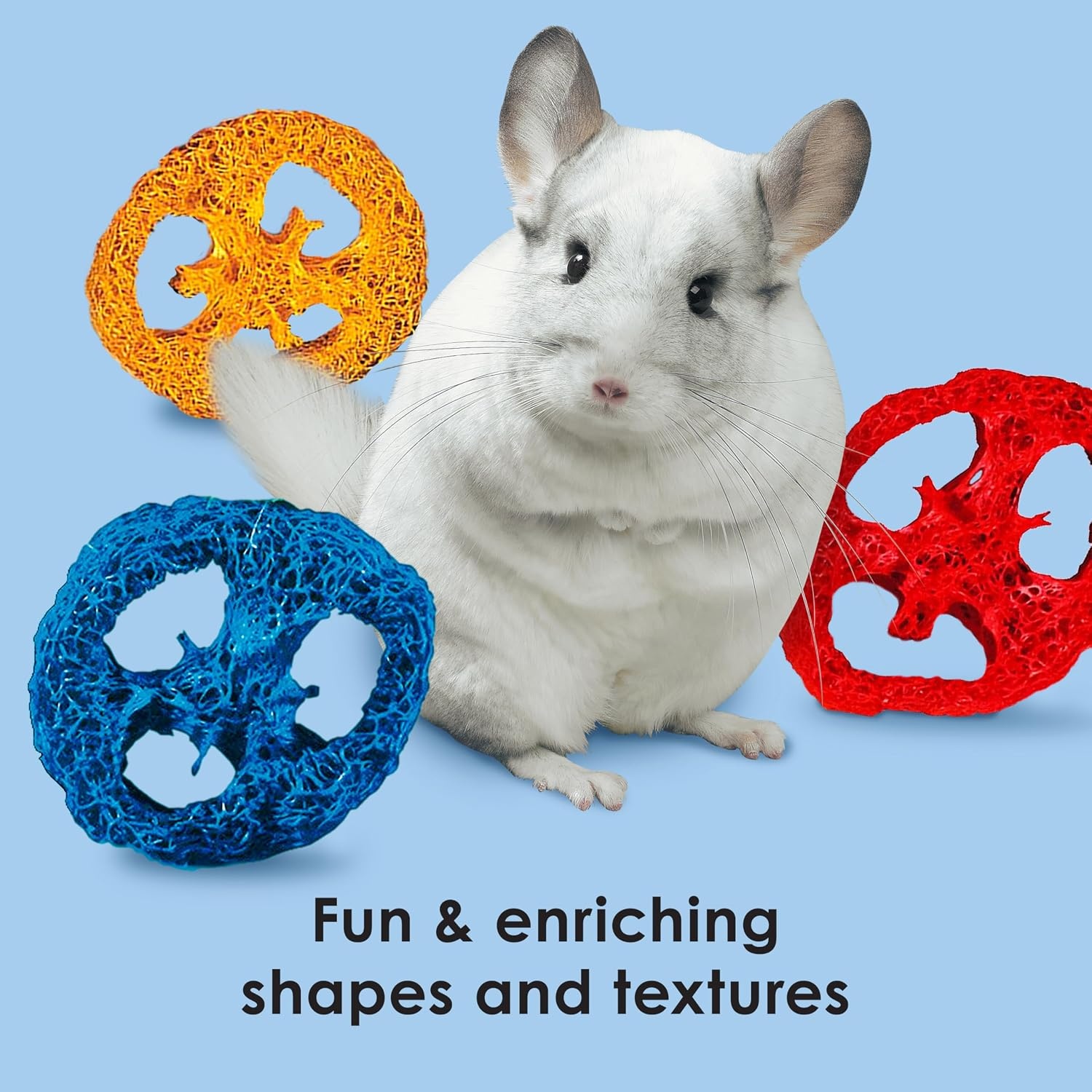 image:imageKaytee Crispy Chews 3pack For Pet Rabbits Chinchillas Guinea Pigs Rats and Other Small Animals001 Ounce Pack of 2