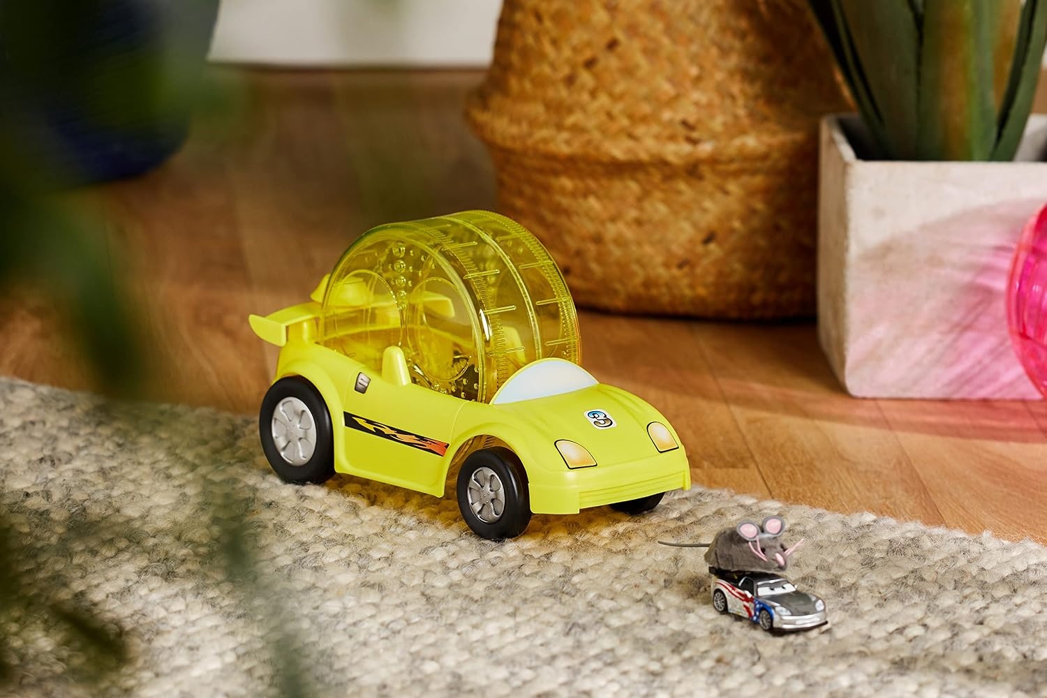 image:imageKaytee Critter Cruiser Pet Powered Exercise Car for Hamster and Gerbil120L x 58W x 90H