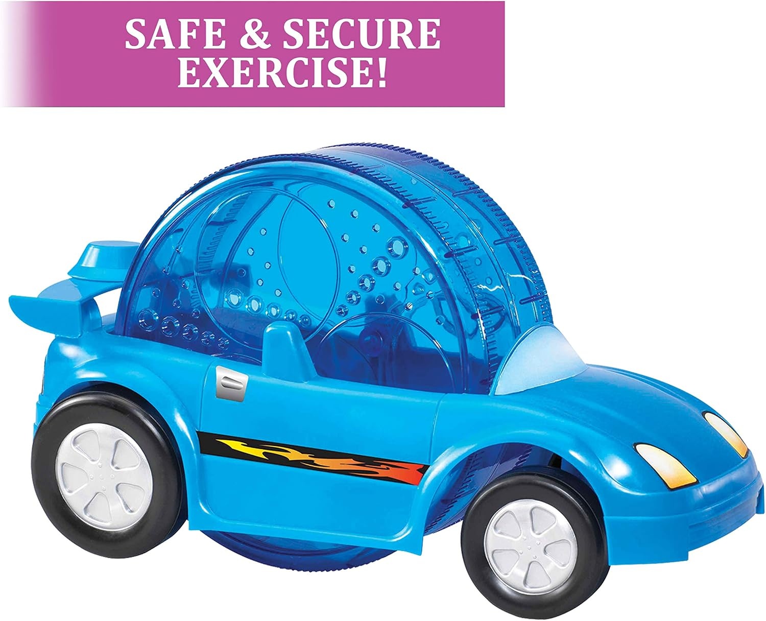 image:imageKaytee Critter Cruiser Pet Powered Exercise Car for Hamster and Gerbil120L x 58W x 90H