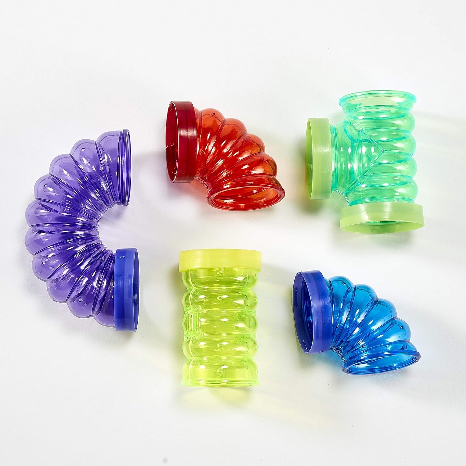 image:imageKaytee CritterTrail Funnel Builders Pack Straight Hamster TubesTwist Turn Tubes Kit