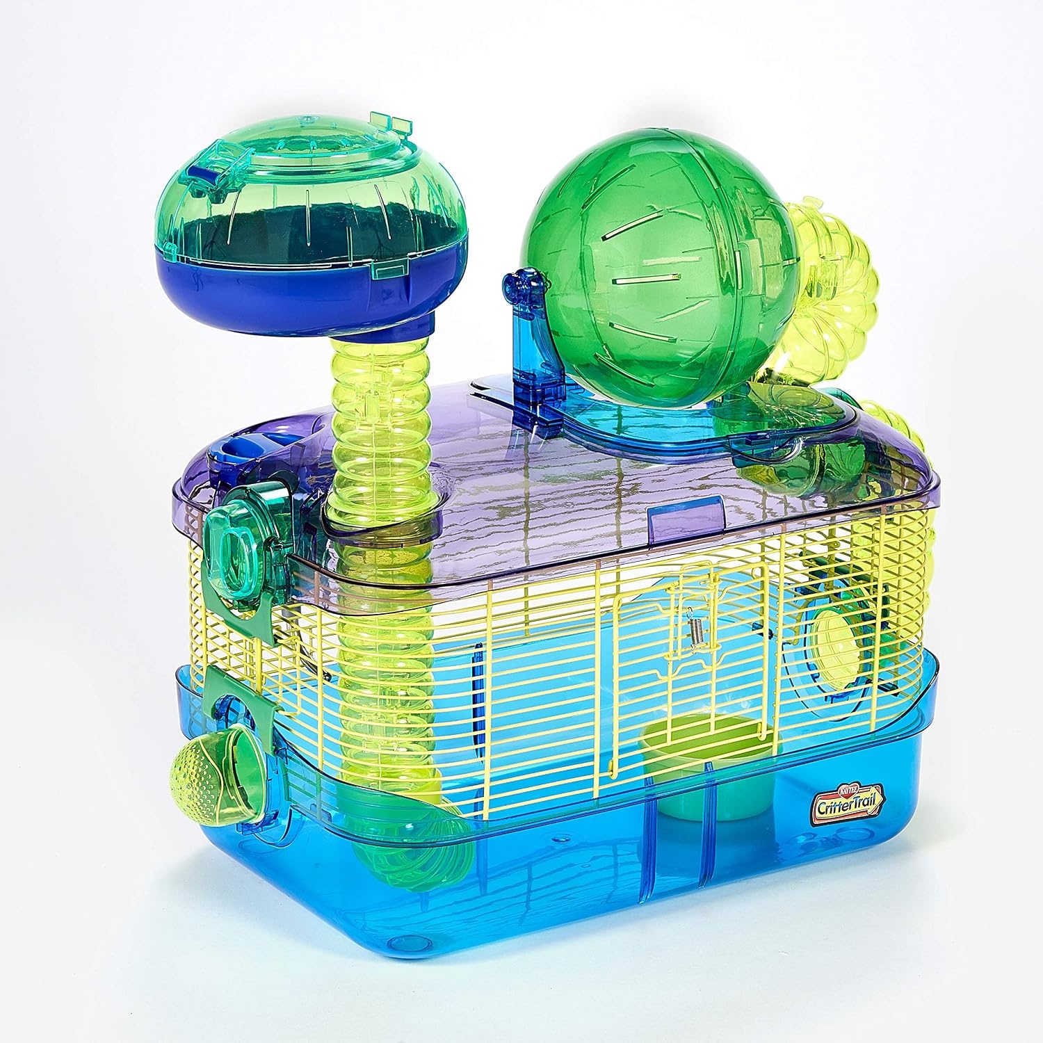 image:imageKaytee CritterTrail RunAbout Habitat for Pet Hamsters Gerbils Mice and Other Small AnimalsBlue