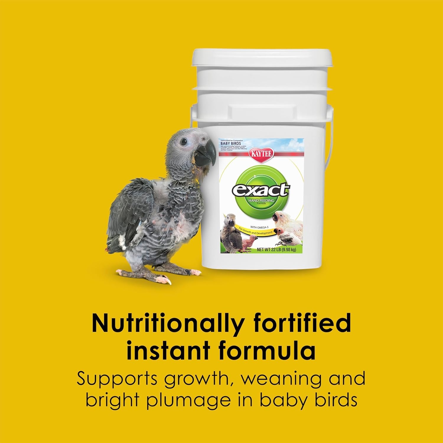 image:imageKaytee Exact Hand Feeding Formula Baby Bird Food for Baby Birds 5 Pounds22 Pound Pack of 1