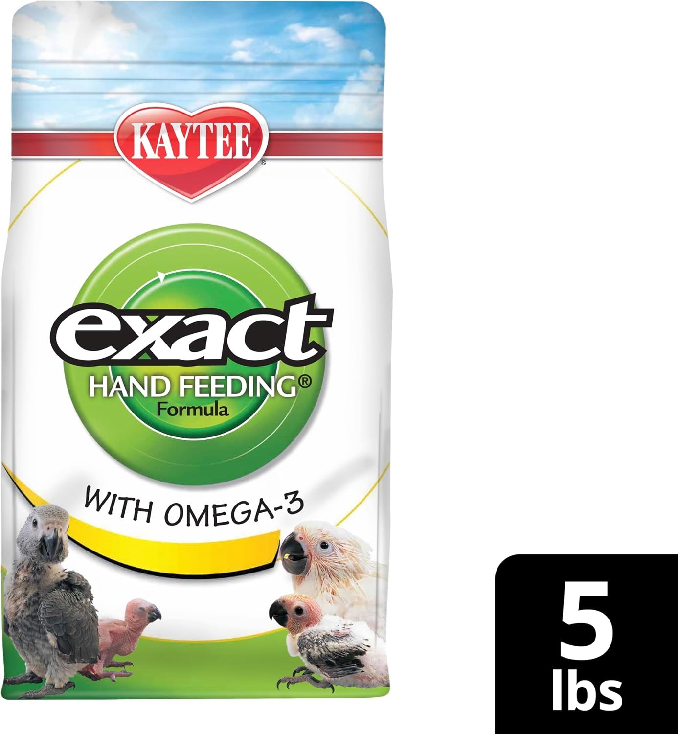 image:imageKaytee Exact Hand Feeding Formula Baby Bird Food for Baby Birds 5 Pounds5 Pound Pack of 1