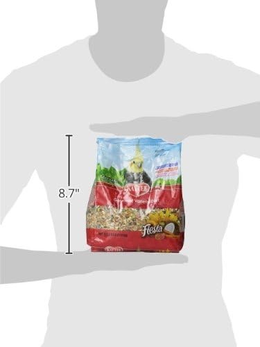 image:imageKaytee Fiesta Cockatiel Bird Food Nutritious Fun Blend 25 Pounds25 Pound Pack of 1