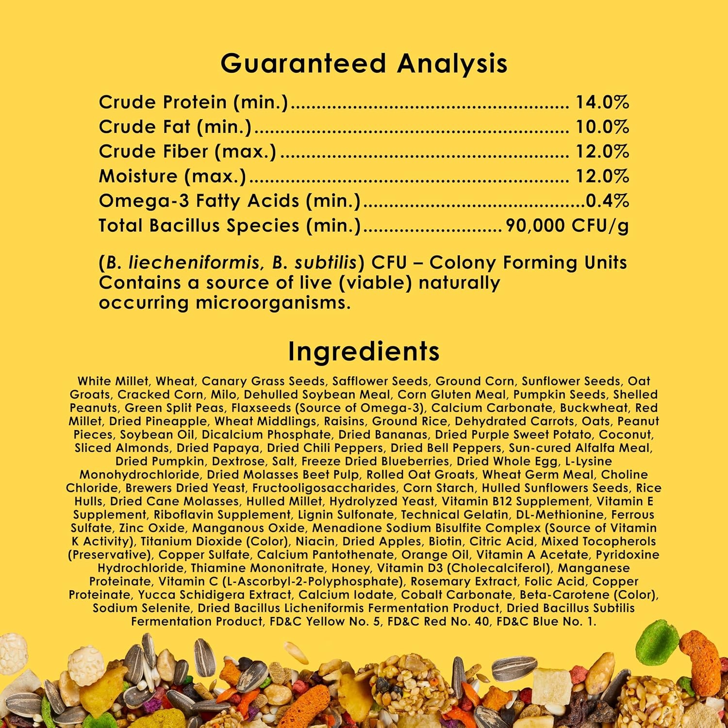 image:imageKaytee Fiesta Conure Bird Food Nutritious Fun Blend 45 PoundsBird Food