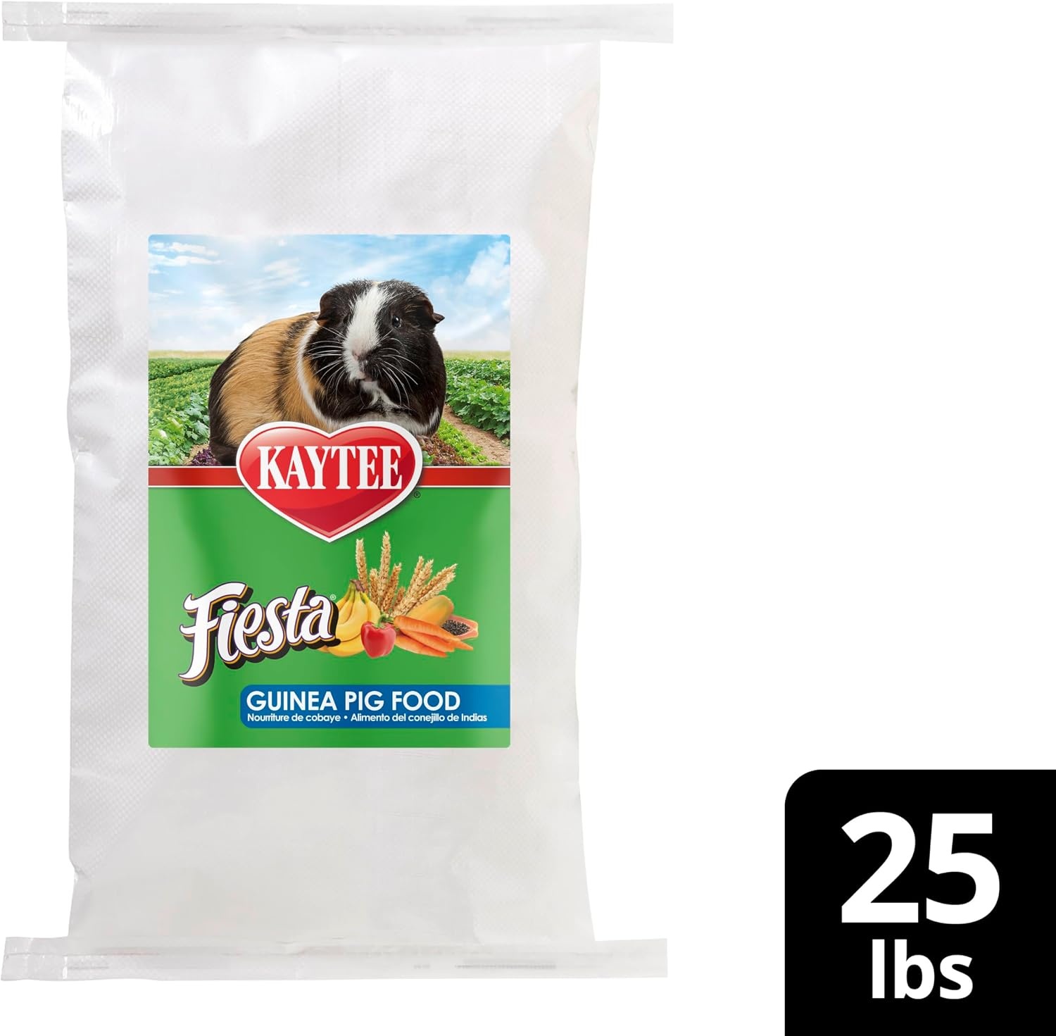 image:imageKaytee Fiesta Guinea Pig Food Nutritious Blend 25 Pounds25 Pound Pack of 1