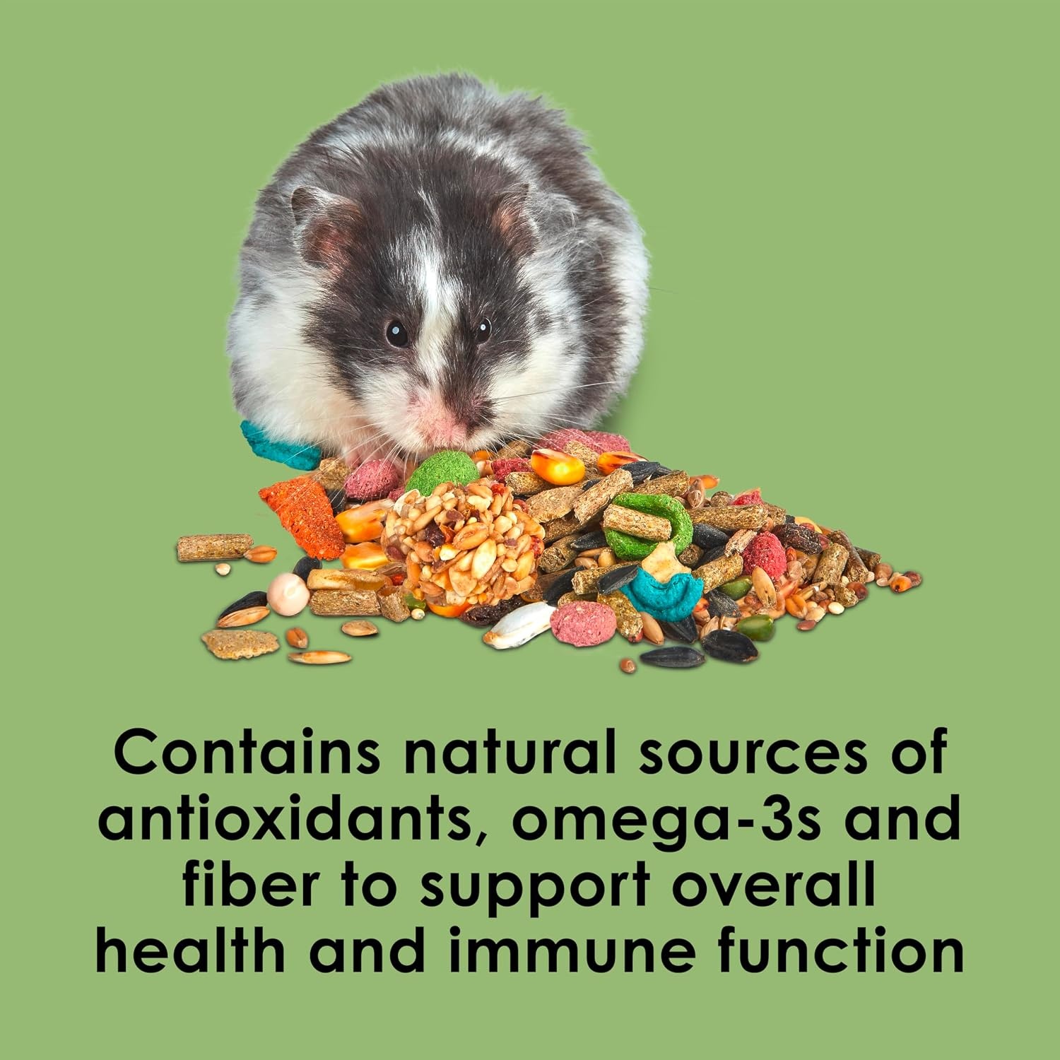 image:imageKaytee Fiesta Hamster amp Gerbil Food Nutritious and Fun Blend Supports Dental Health and Digestion 25 pounds45 Pound Pack of 1