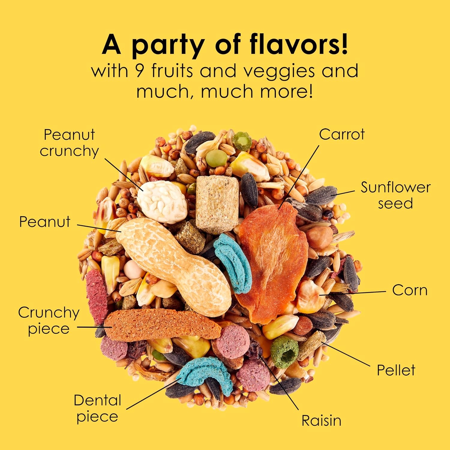 image:imageKaytee Fiesta Mouse amp Rat Food Nutritious Blend 45 Pounds2 Pound Pack of 1