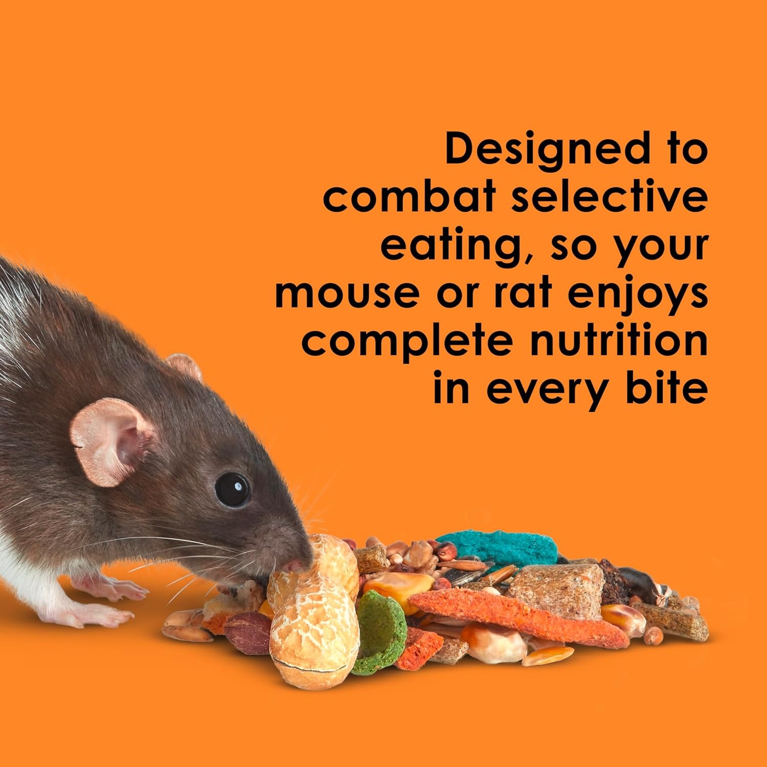 image:imageKaytee Fiesta Mouse amp Rat Food Nutritious Blend 45 Pounds45 Pound Pack of 6