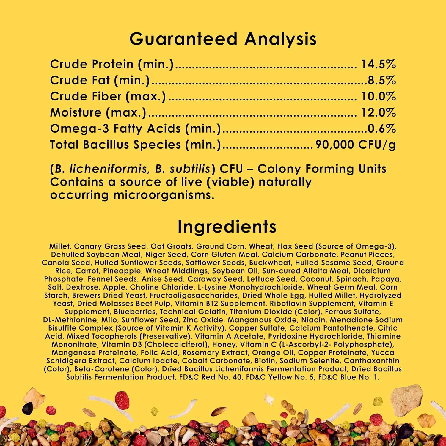 image:imageKaytee Fiesta Parakeet Food Nutritious and Fun Blend 2 Pounds2 Pound Pack of 1