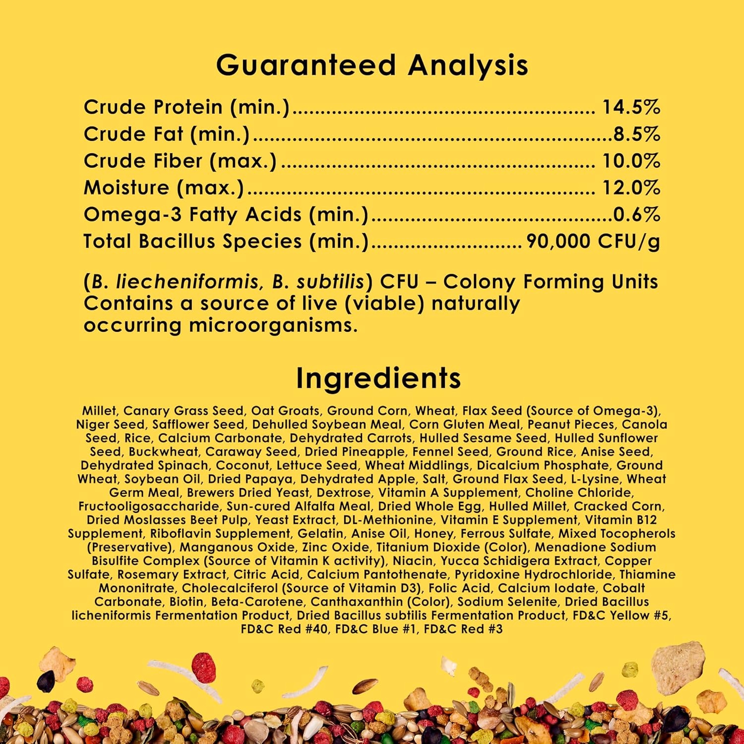 image:imageKaytee Fiesta Parakeet Food Nutritious and Fun Blend 2 Pounds2 Pound Pack of 2