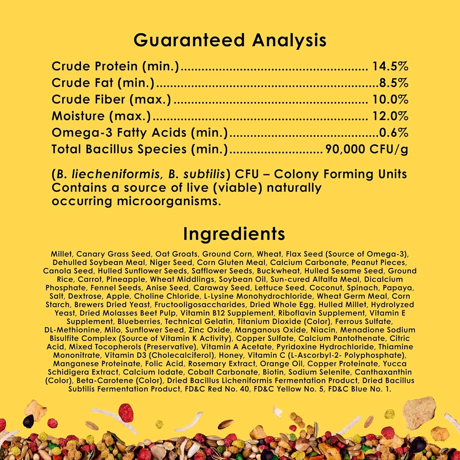 image:imageKaytee Fiesta Parakeet Food Nutritious and Fun Blend 2 Pounds45 Pound Pack of 1