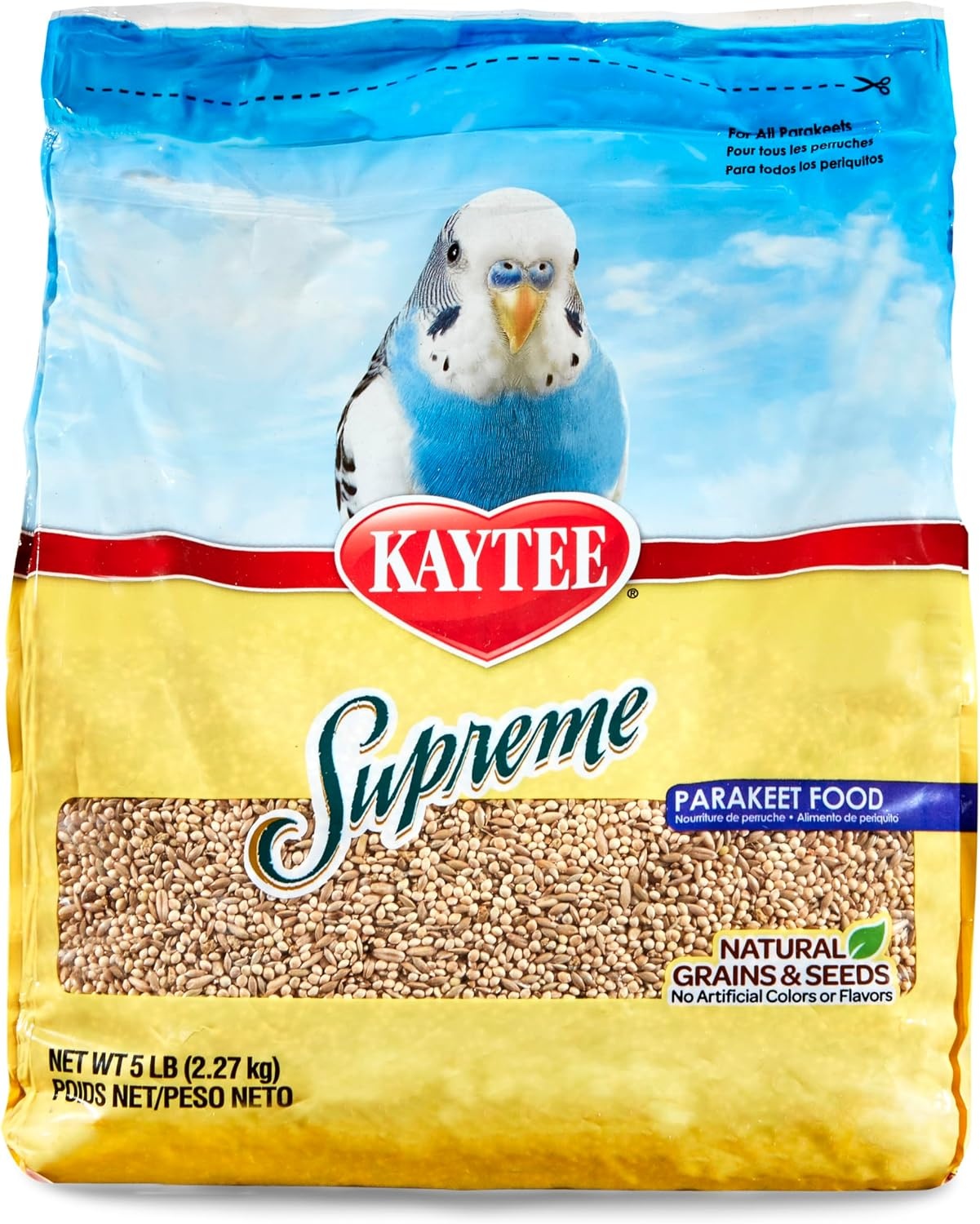 image:imageKaytee Fiesta Parakeet Food Nutritious and Fun Blend 2 Pounds5 Pound Pack of 1