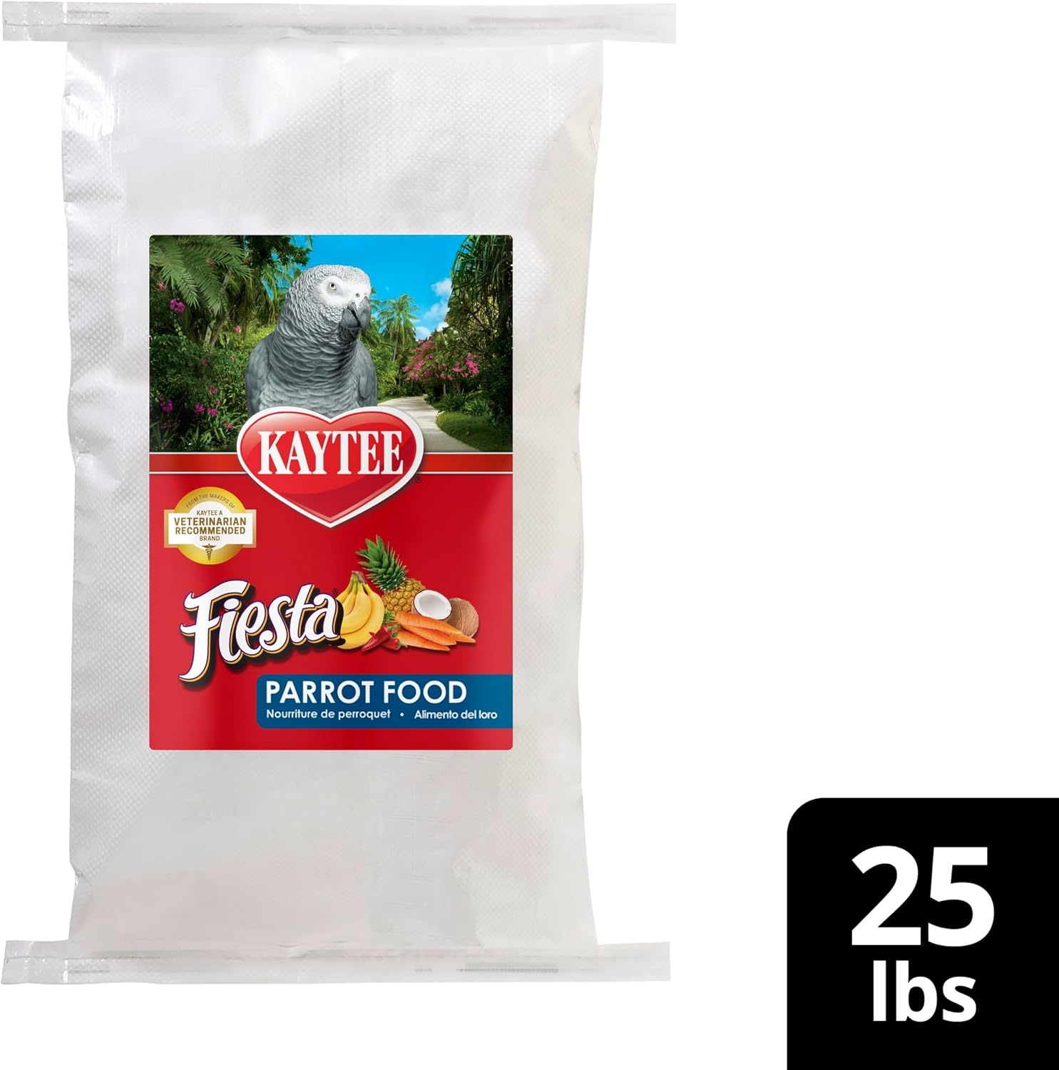 image:imageKaytee Fiesta Parrot Food for Large Birds 25 Pounds25 Pound Pack of 1