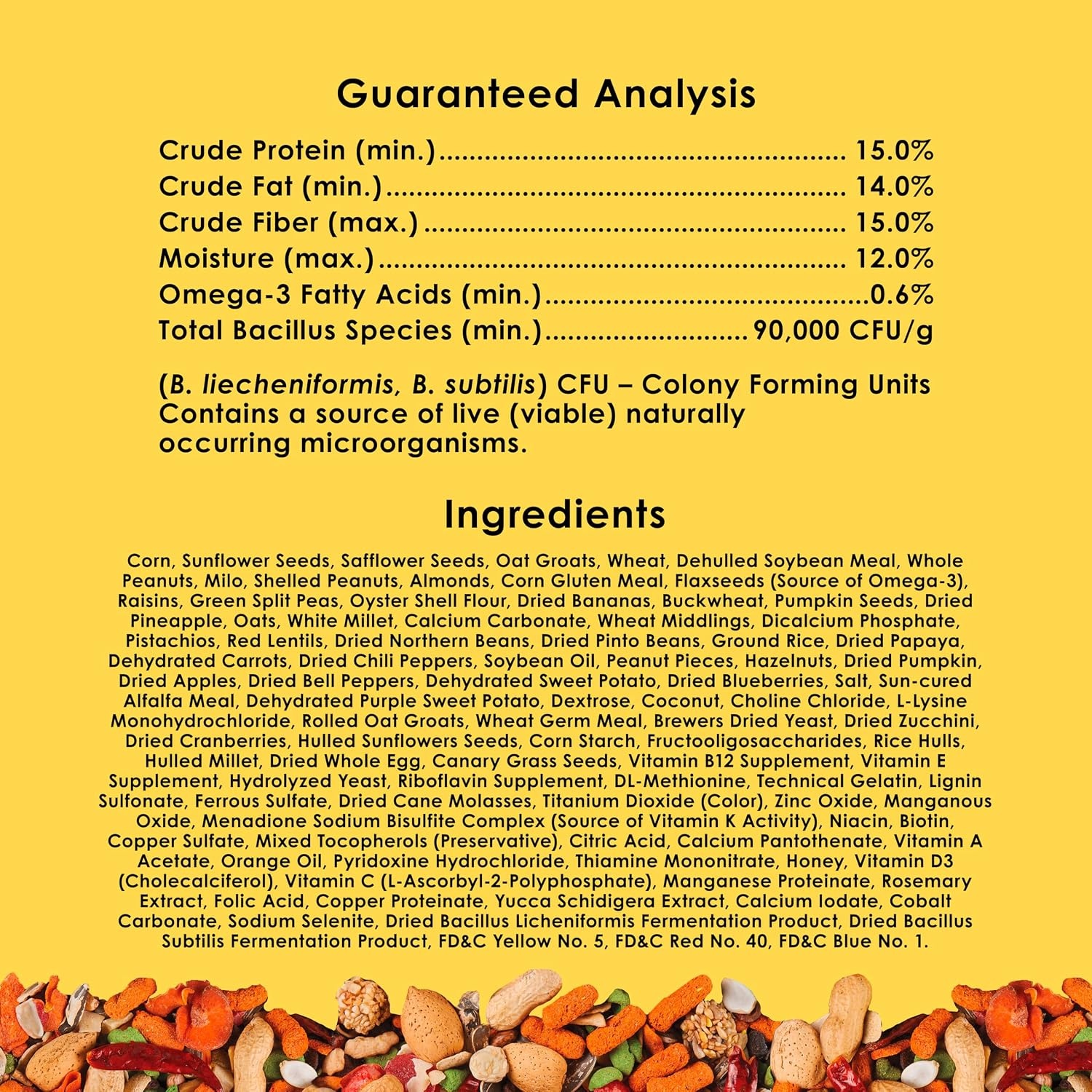 image:imageKaytee Fiesta Parrot Food for Large Birds 25 Pounds45 Pound Pack of 1