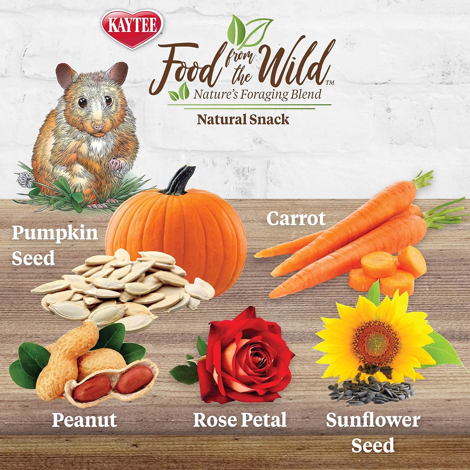 image:imageKaytee Food from the Wild Pet Hamster and Gerbil Food 2 OuncePumpkin