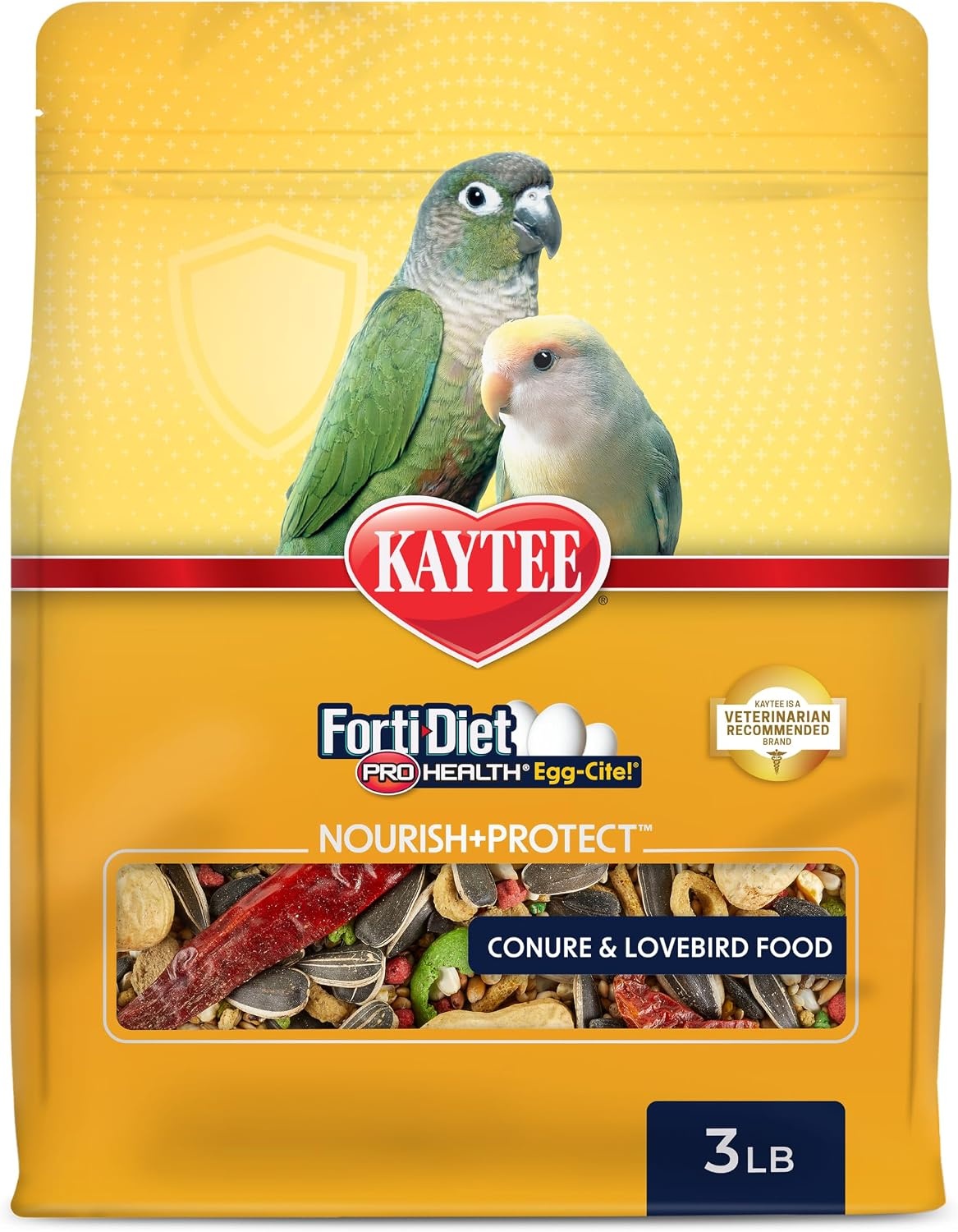 image:imageKaytee FortiDiet Pro Health EggCite Pet Conure amp Lovebird Food 3 PoundSeed