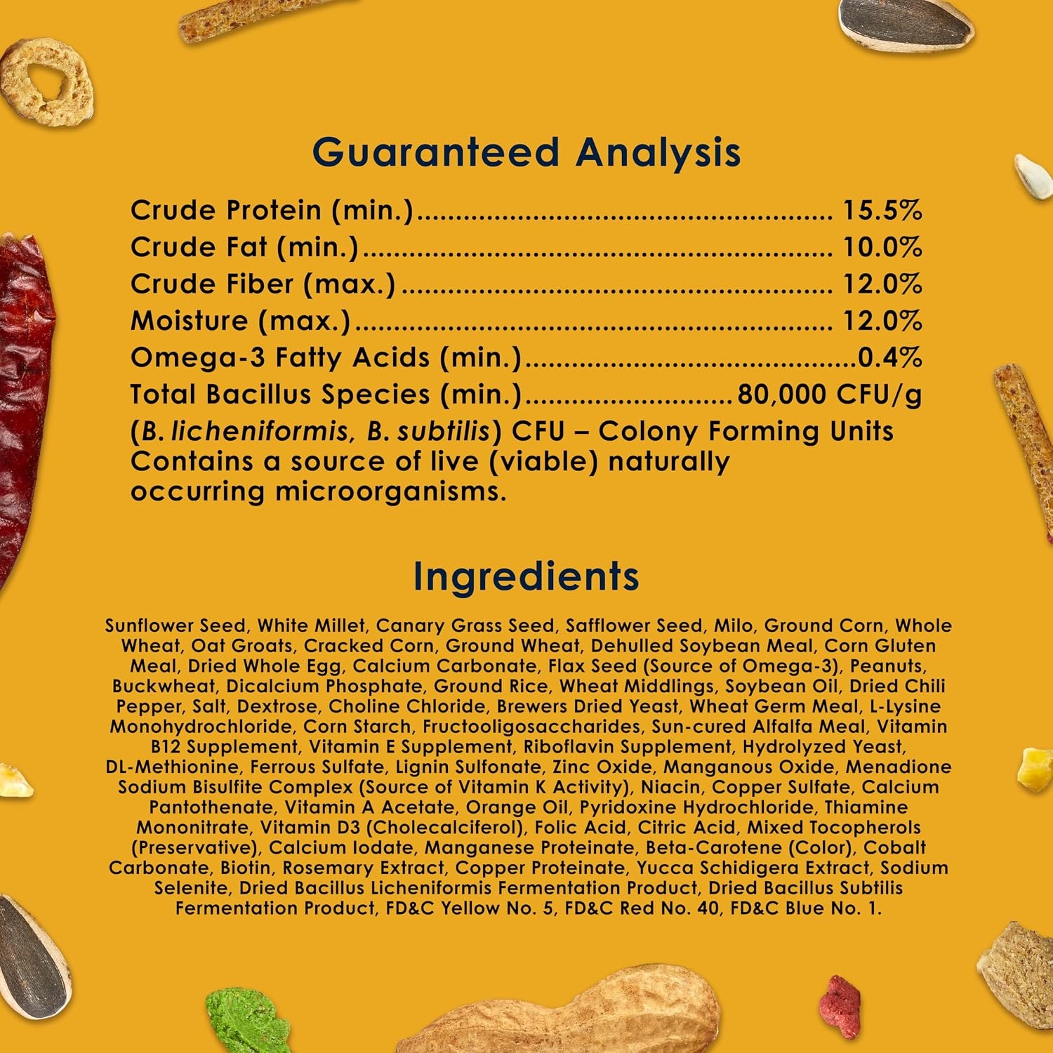 image:imageKaytee FortiDiet Pro Health EggCite Pet Conure amp Lovebird Food 3 PoundSeed