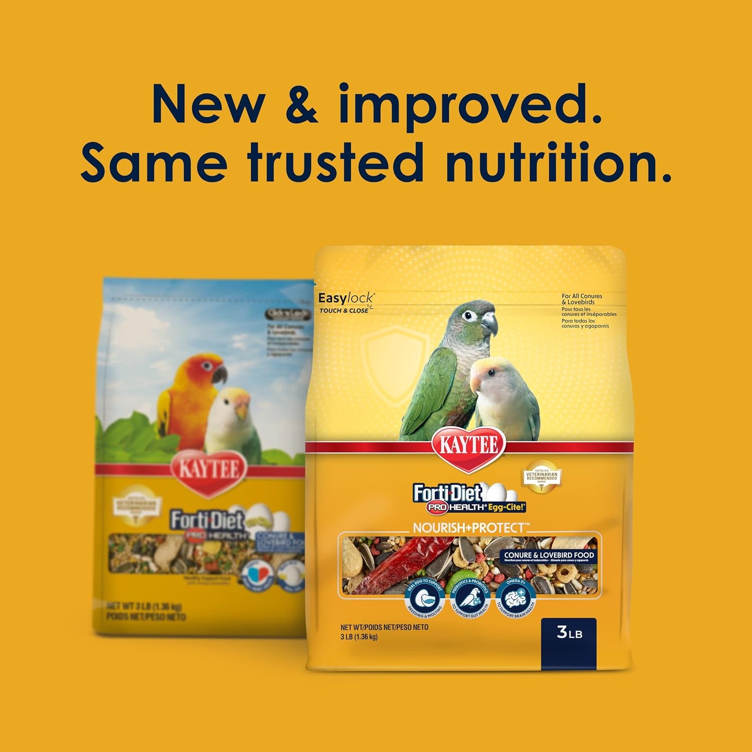 image:imageKaytee FortiDiet Pro Health EggCite Pet Conure amp Lovebird Food 3 PoundSeed