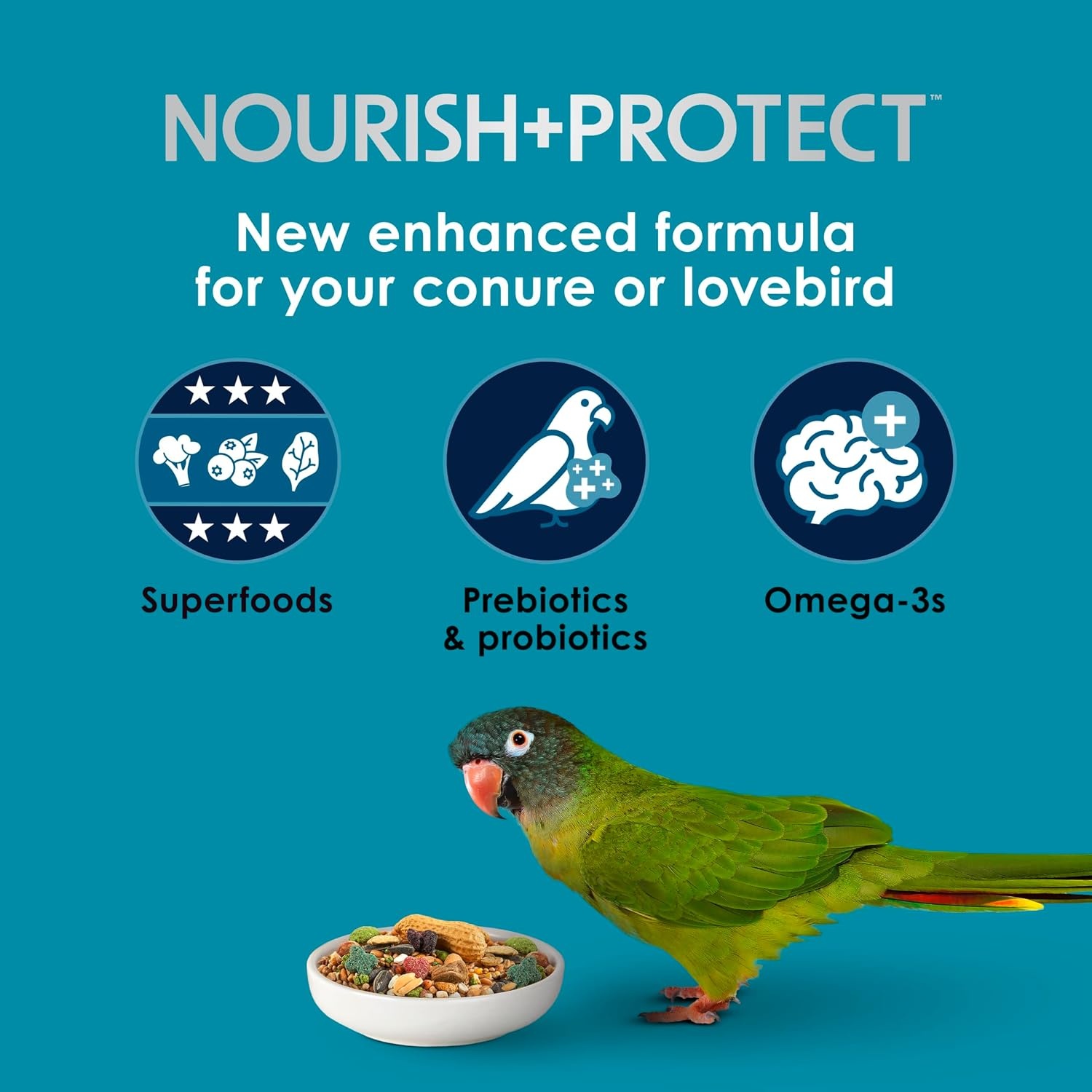 image:imageKaytee FortiDiet Pro Health EggCite Pet Conure amp Lovebird Food 3 PoundSeed