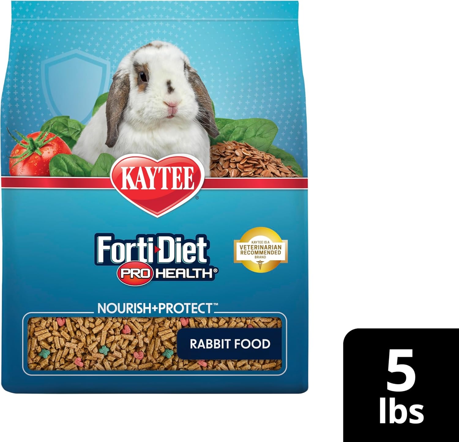 image:imageKaytee FortiDiet Pro Health NourishProtect Adult Rabbit Food 20 lb5 Pound Pack of 1