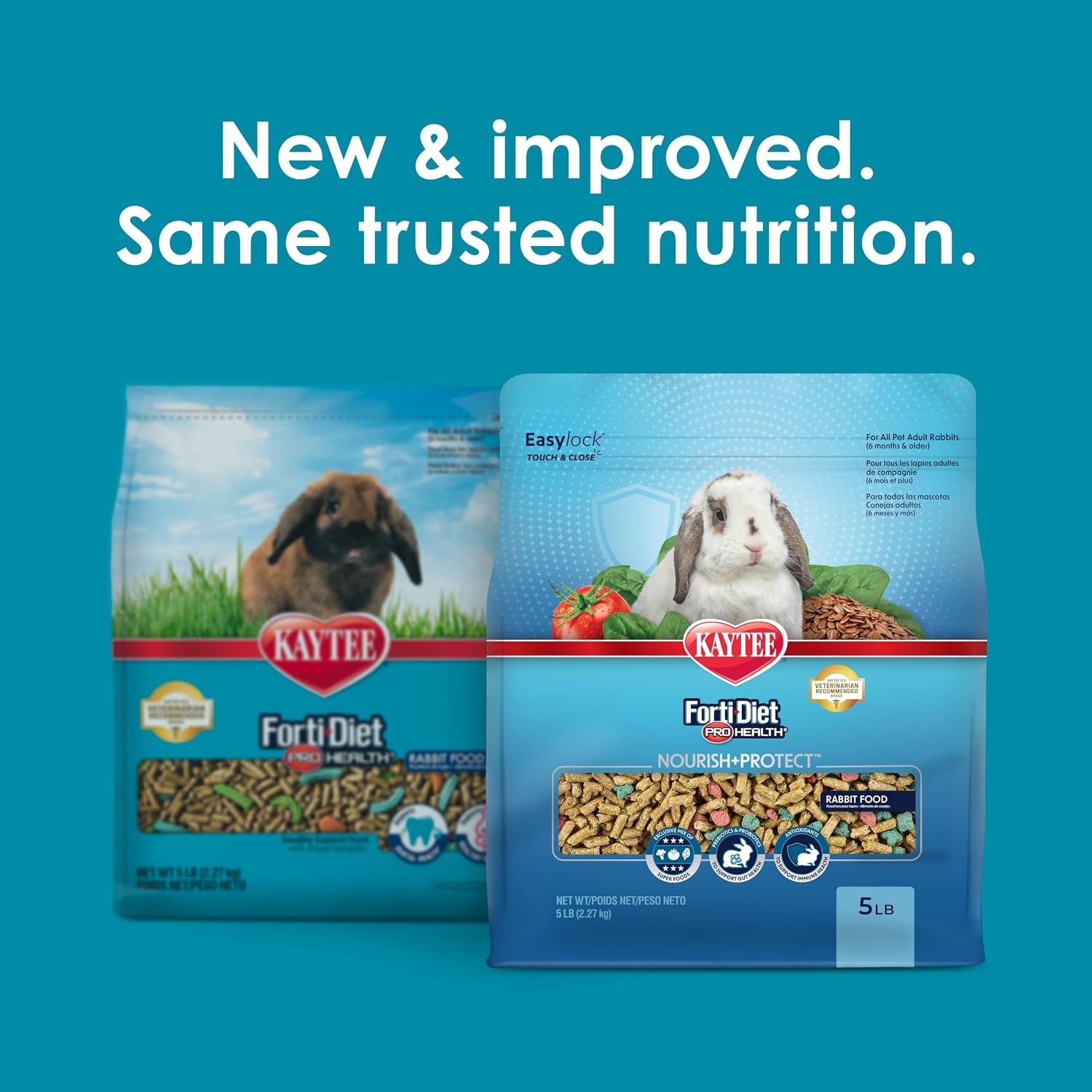 image:imageKaytee FortiDiet Pro Health NourishProtect Adult Rabbit Food 20 lb5 Pound Pack of 1