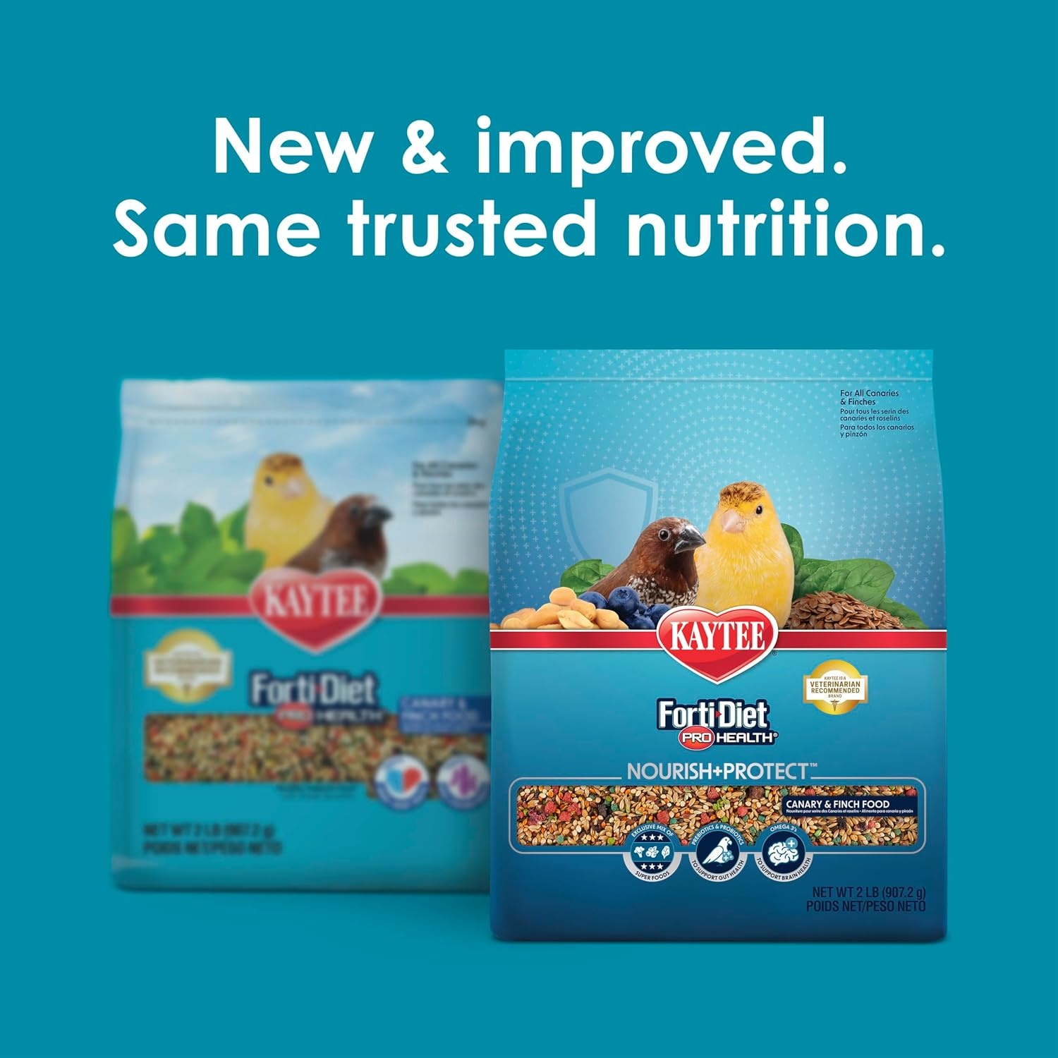 image:imageKaytee FortiDiet Pro Health NourishProtect Canary amp Finch Food 2 Lb2 Pound Pack of 6
