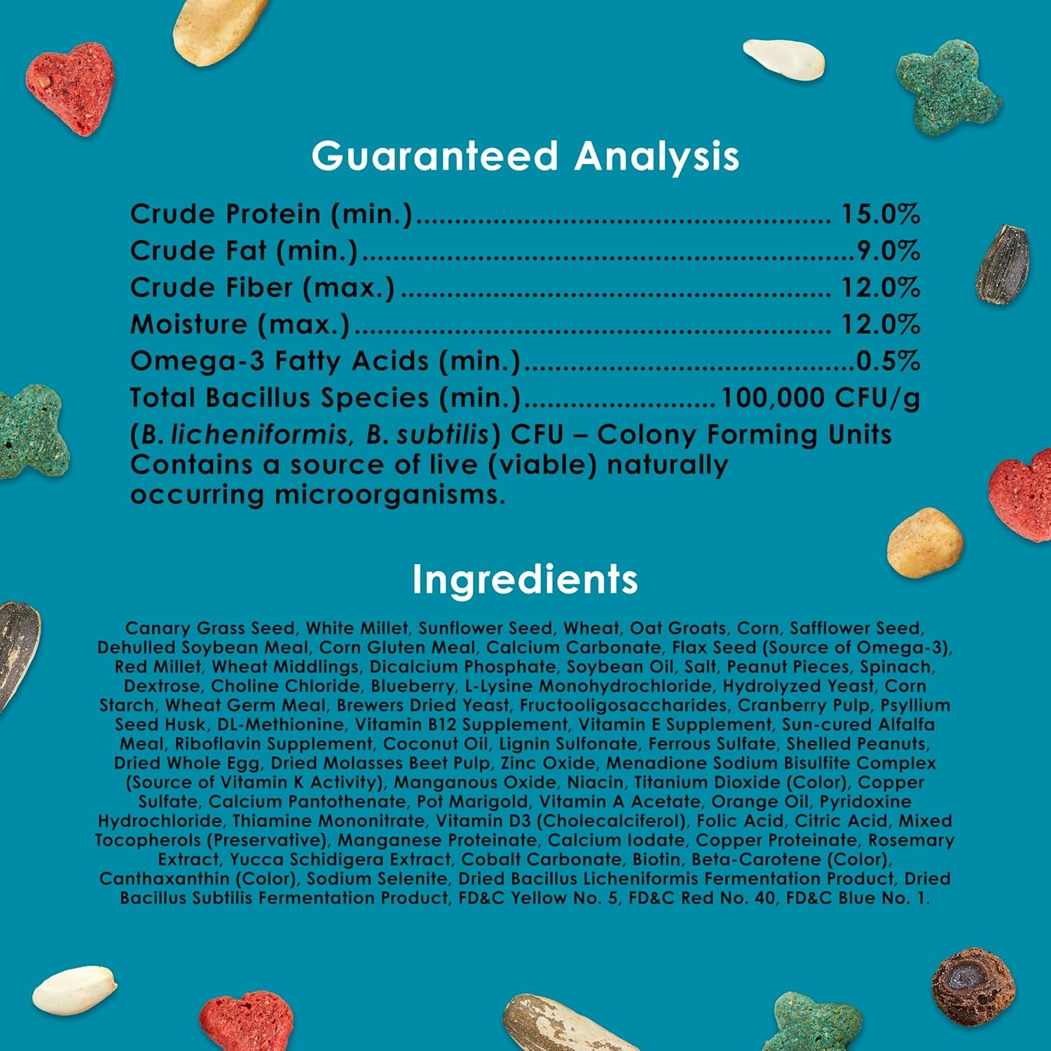 image:imageKaytee FortiDiet Pro Health NourishProtect Cockatiel Food 25 lb25 Pound Pack of 1