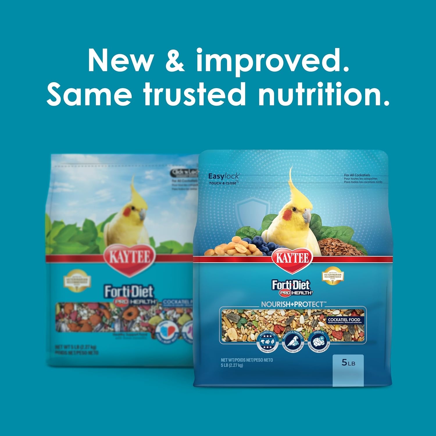 image:imageKaytee FortiDiet Pro Health NourishProtect Cockatiel Food 25 lb5 Pound Pack of 1