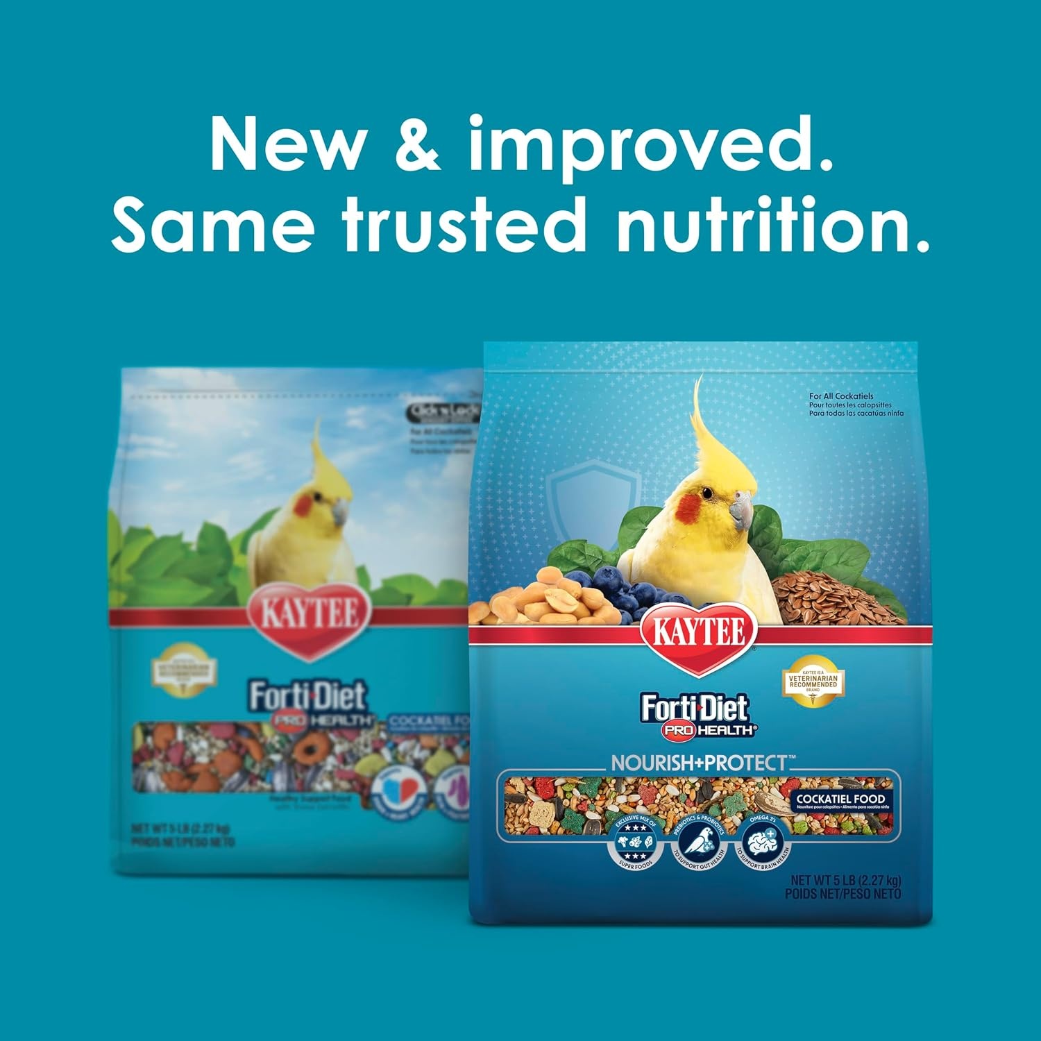image:imageKaytee FortiDiet Pro Health NourishProtect Cockatiel Food 25 lb5 Pound Pack of 6