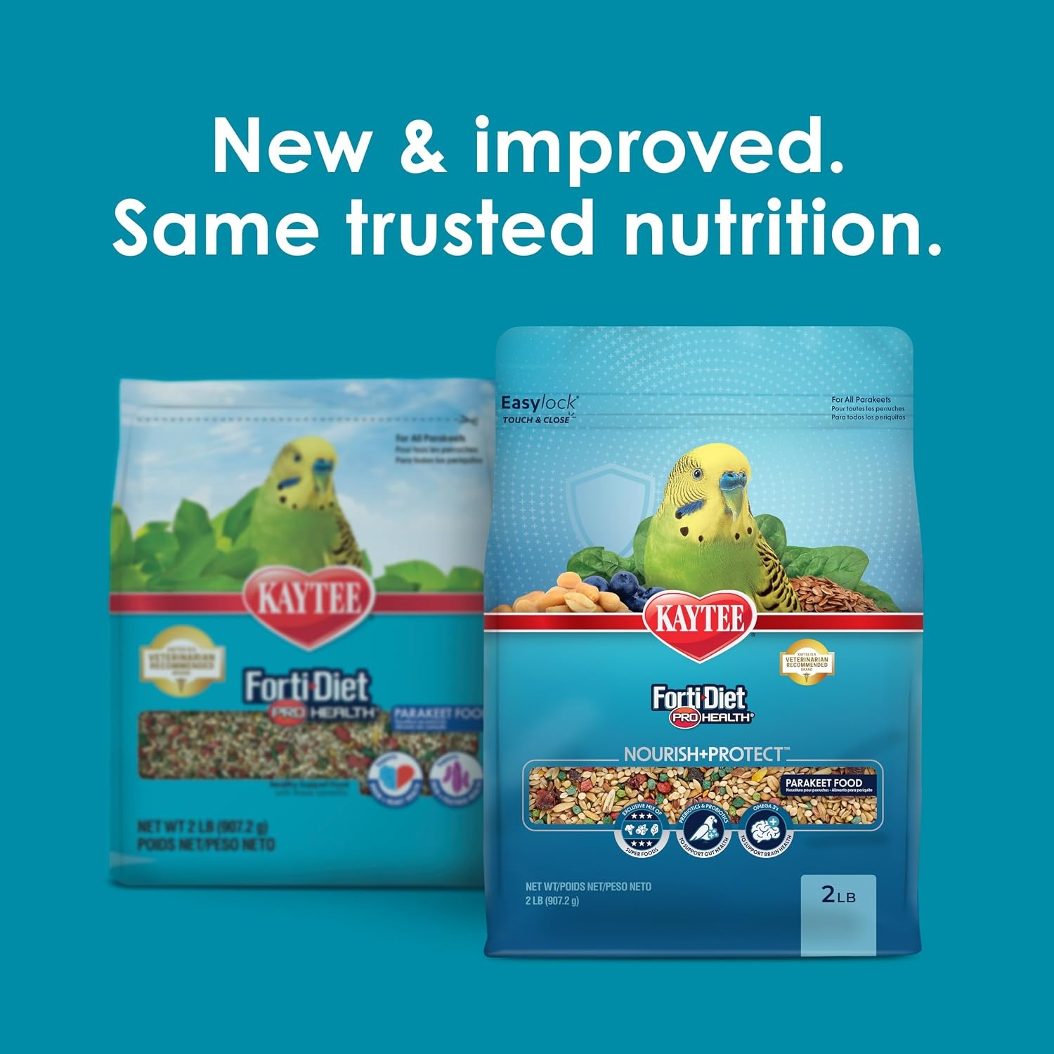 image:imageKaytee FortiDiet Pro Health NourishProtect Parakeet Food 4 Pounds32 Ounce Pack of 1
