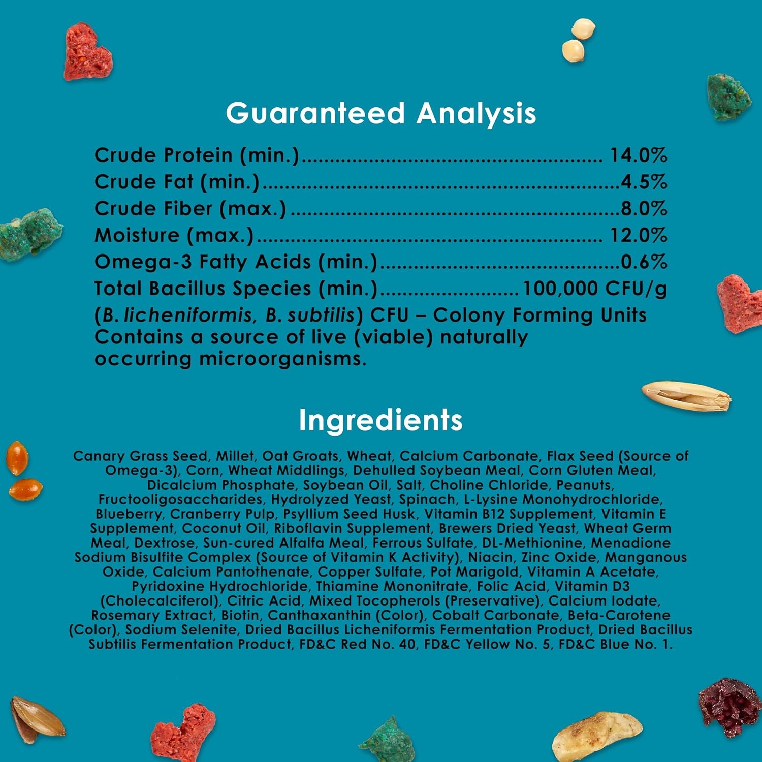 image:imageKaytee FortiDiet Pro Health NourishProtect Parakeet Food 4 Pounds32 Ounce Pack of 6