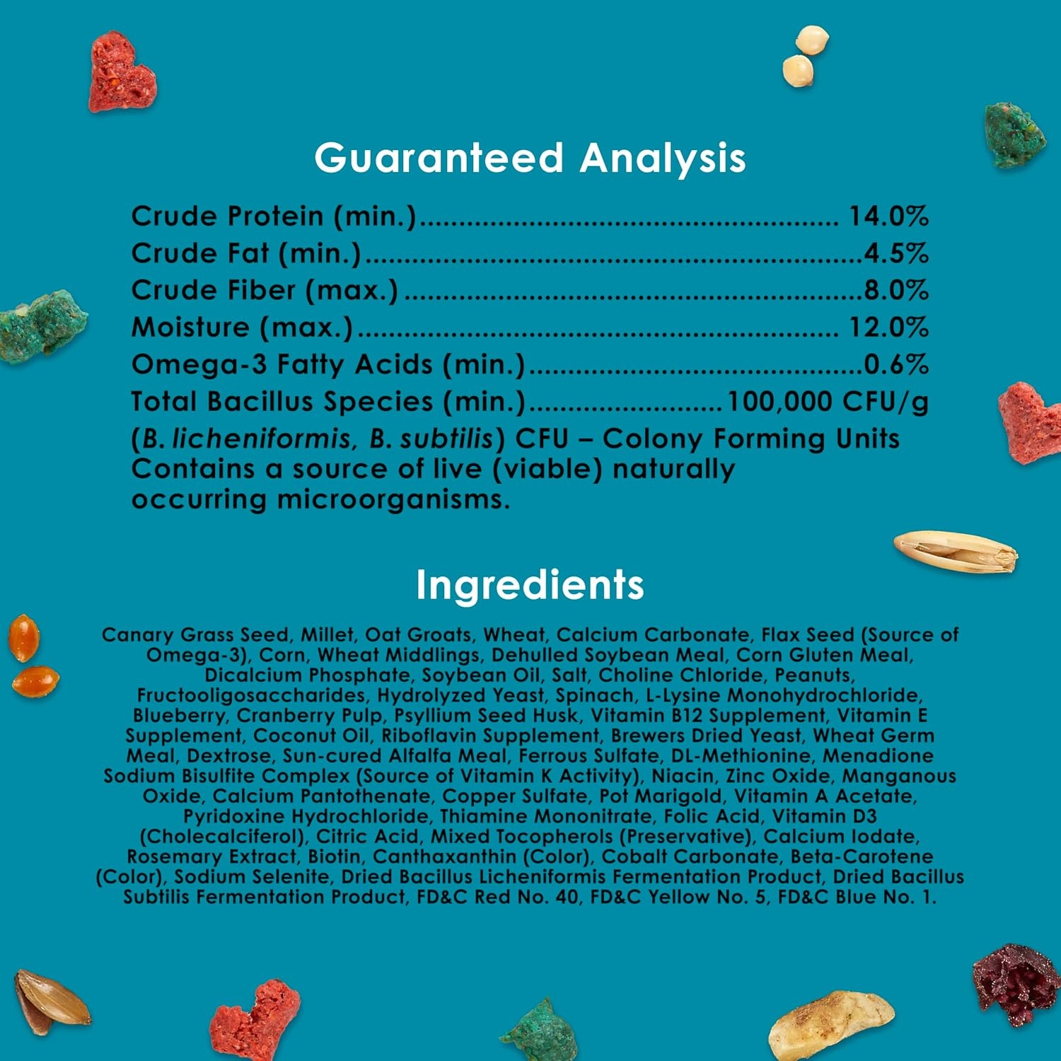 image:imageKaytee FortiDiet Pro Health NourishProtect Parakeet Food 4 Pounds64 Ounce Pack of 2
