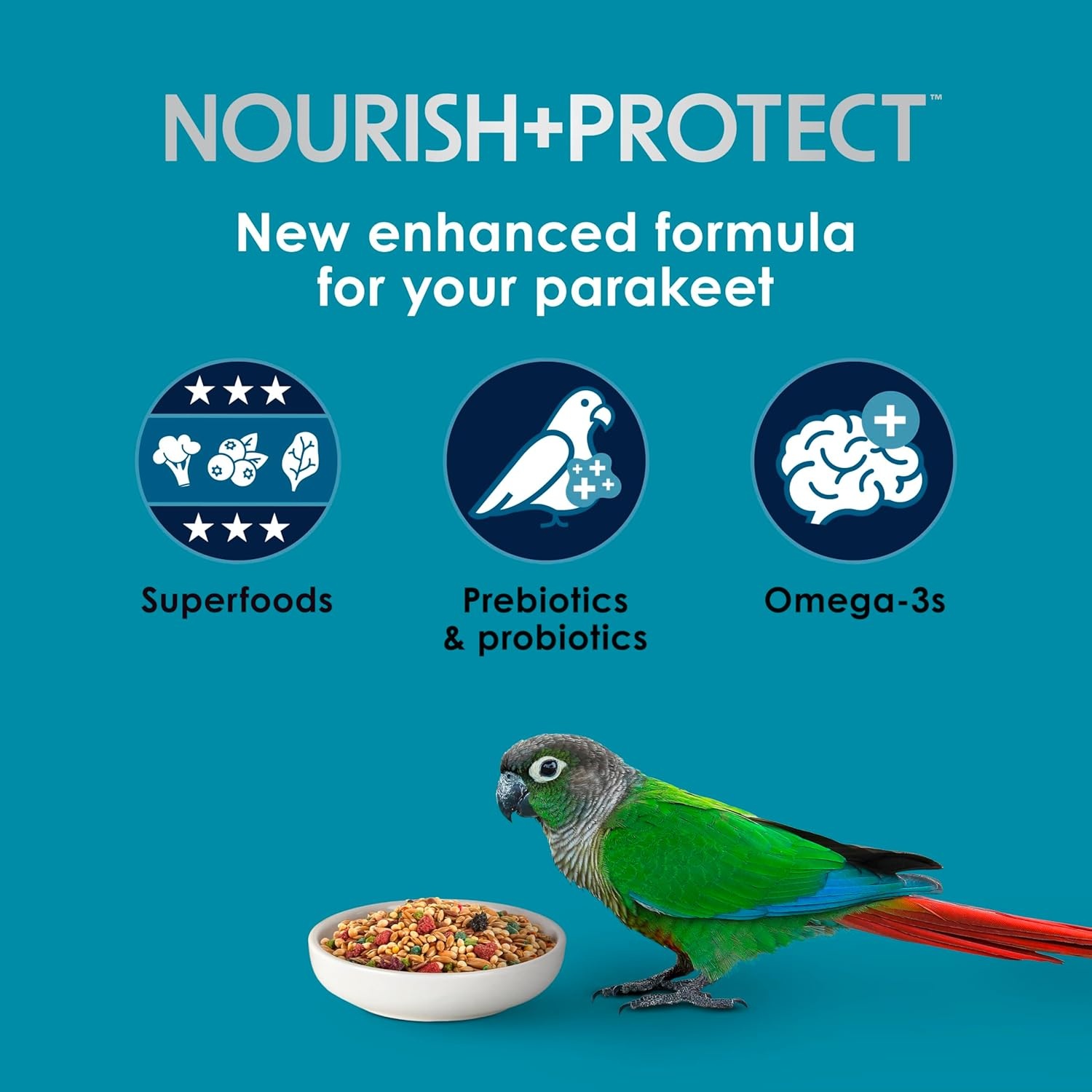 image:imageKaytee FortiDiet Pro Health NourishProtect Parakeet Food 4 Pounds64 Ounce Pack of 2