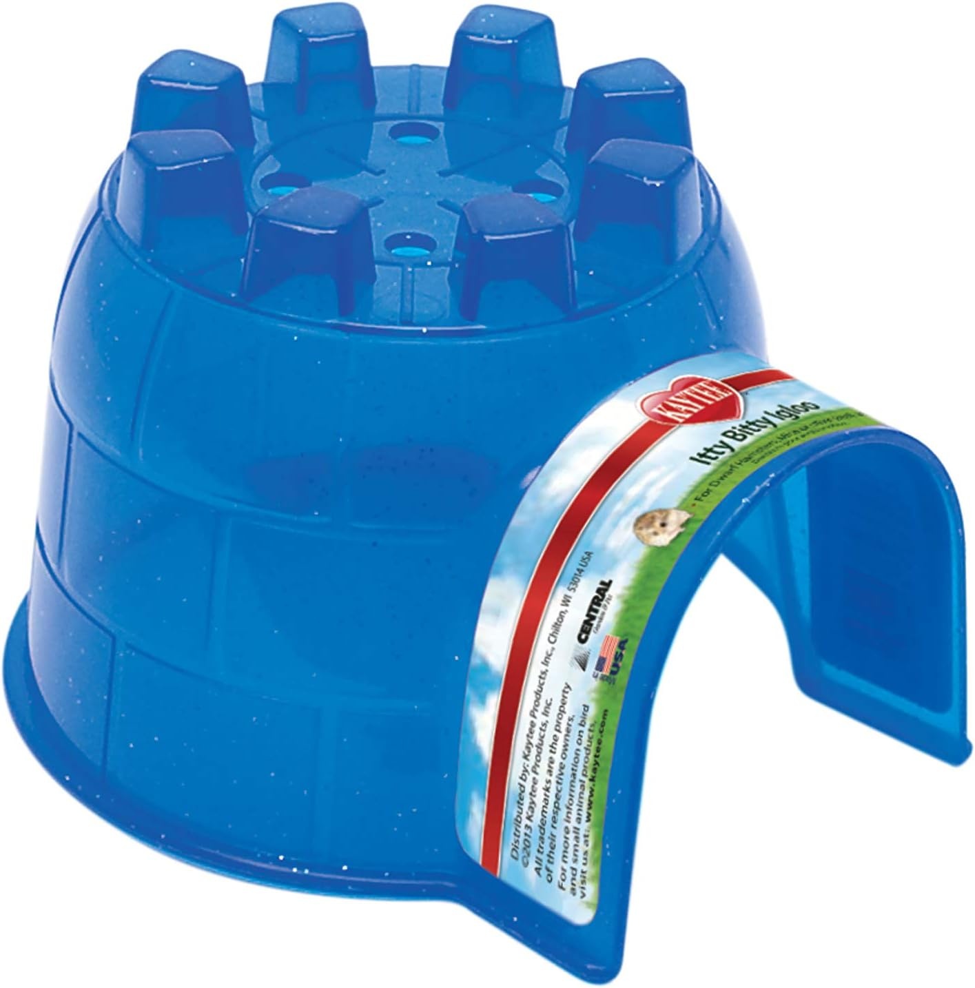 image:imageKaytee Igloo Habitat Hideout for Hamster Gerbil Rat LargeItty Bitty Pack of 2