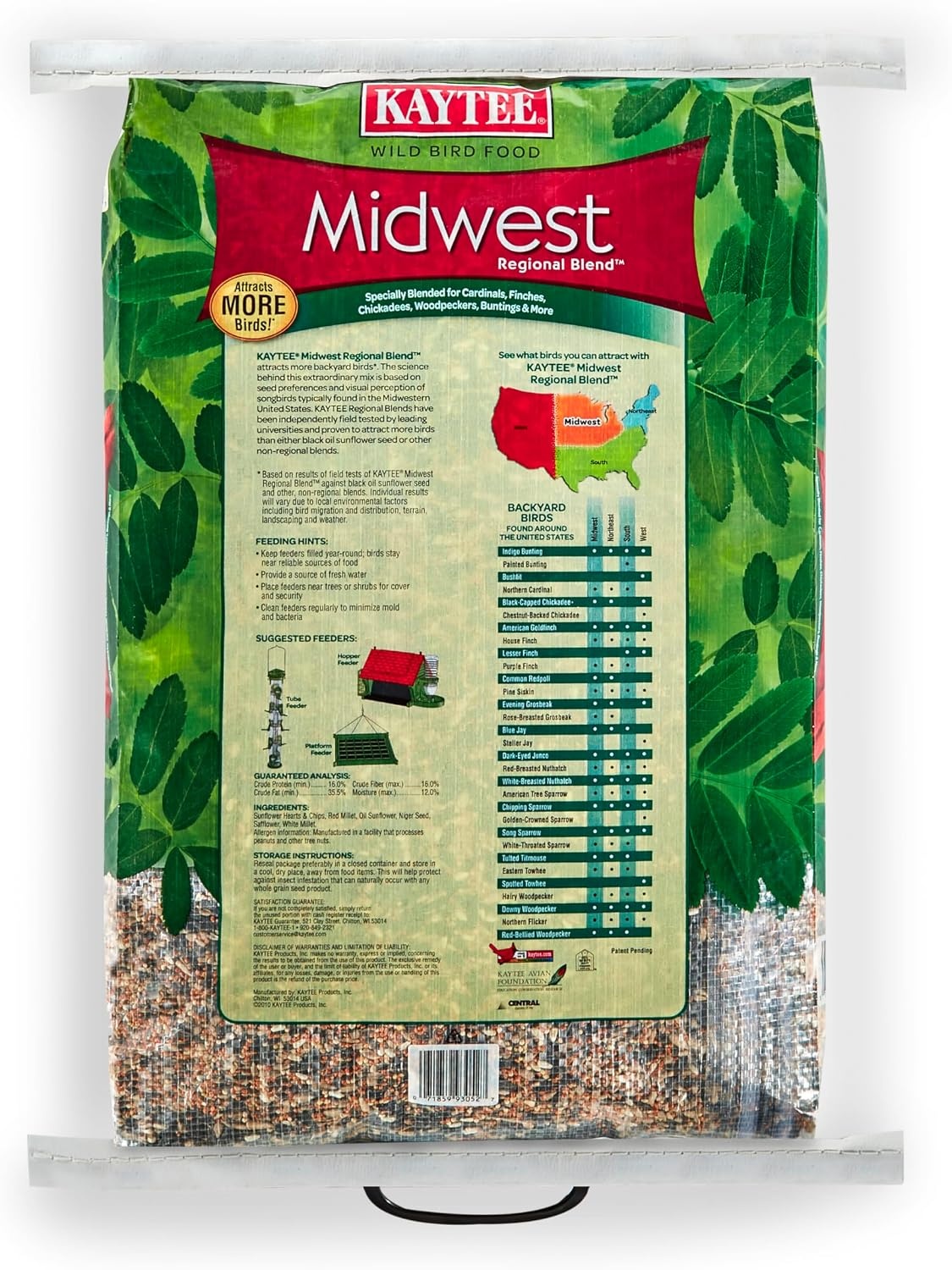 image:imageKaytee Midwest Regional Wild Bird Food 7 Pound14 Pound Pack of 1