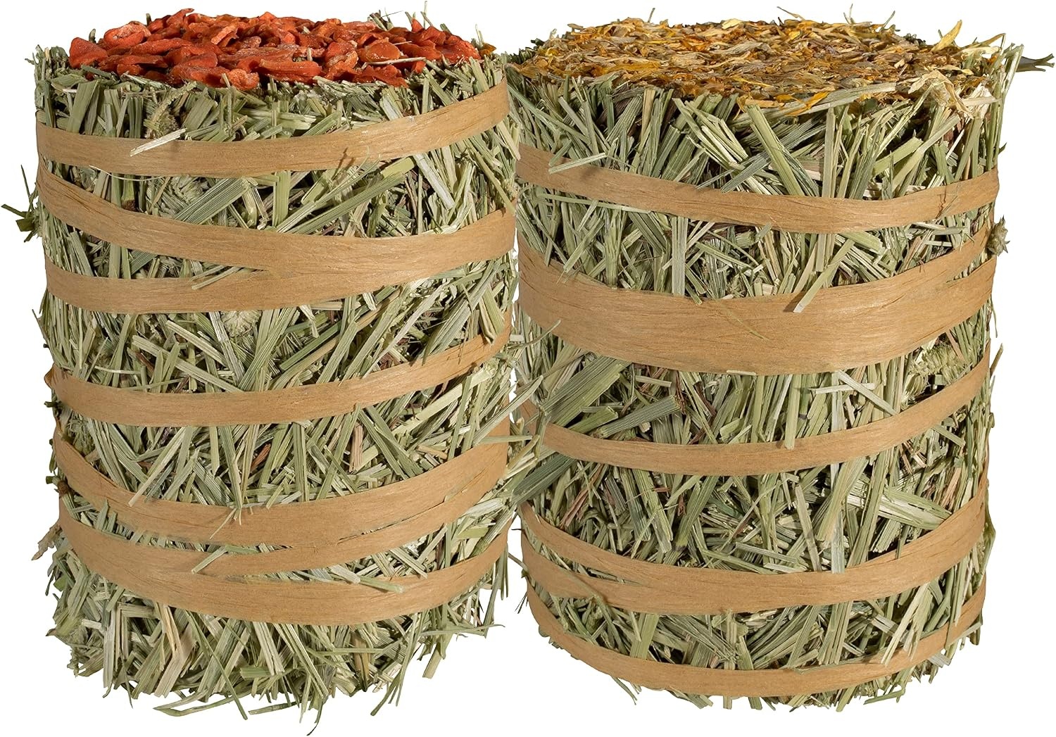 image:imageKaytee Mini Hay Bales Carrot and Marigold 2 Pack 7 OuncesCarrot and Marigold